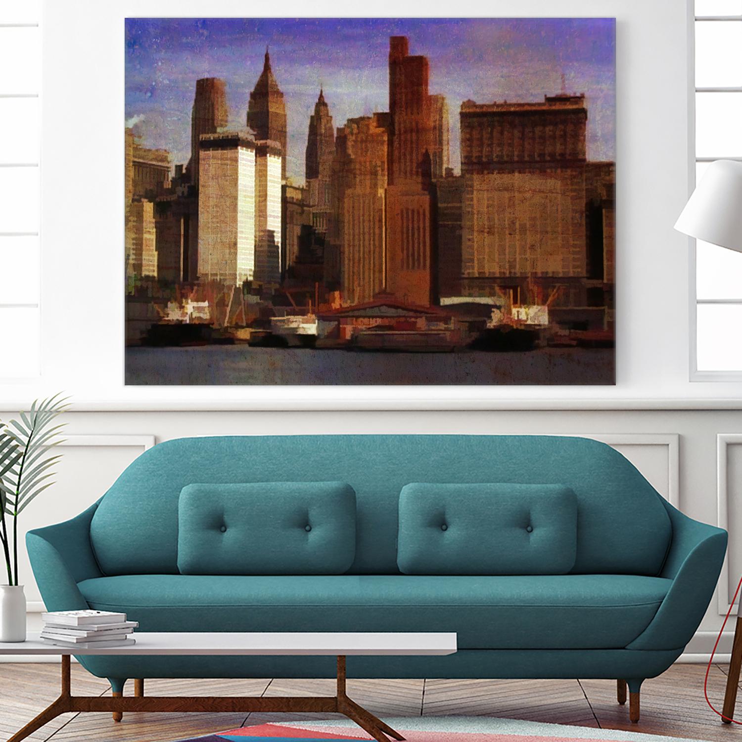 New York 1949 - 10 by Jean-François Dupuis on GIANT ART - beige architecture 1950