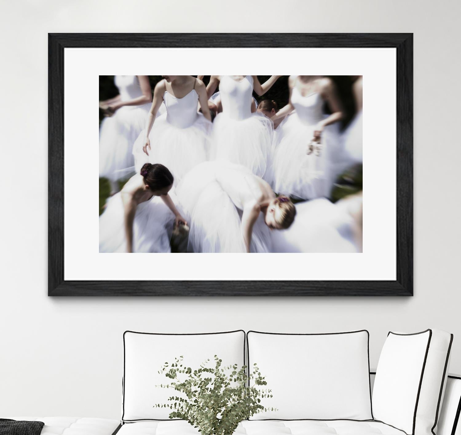 White Ballerina's by Peter Morneau on GIANT ART - white figurative artistes du québec