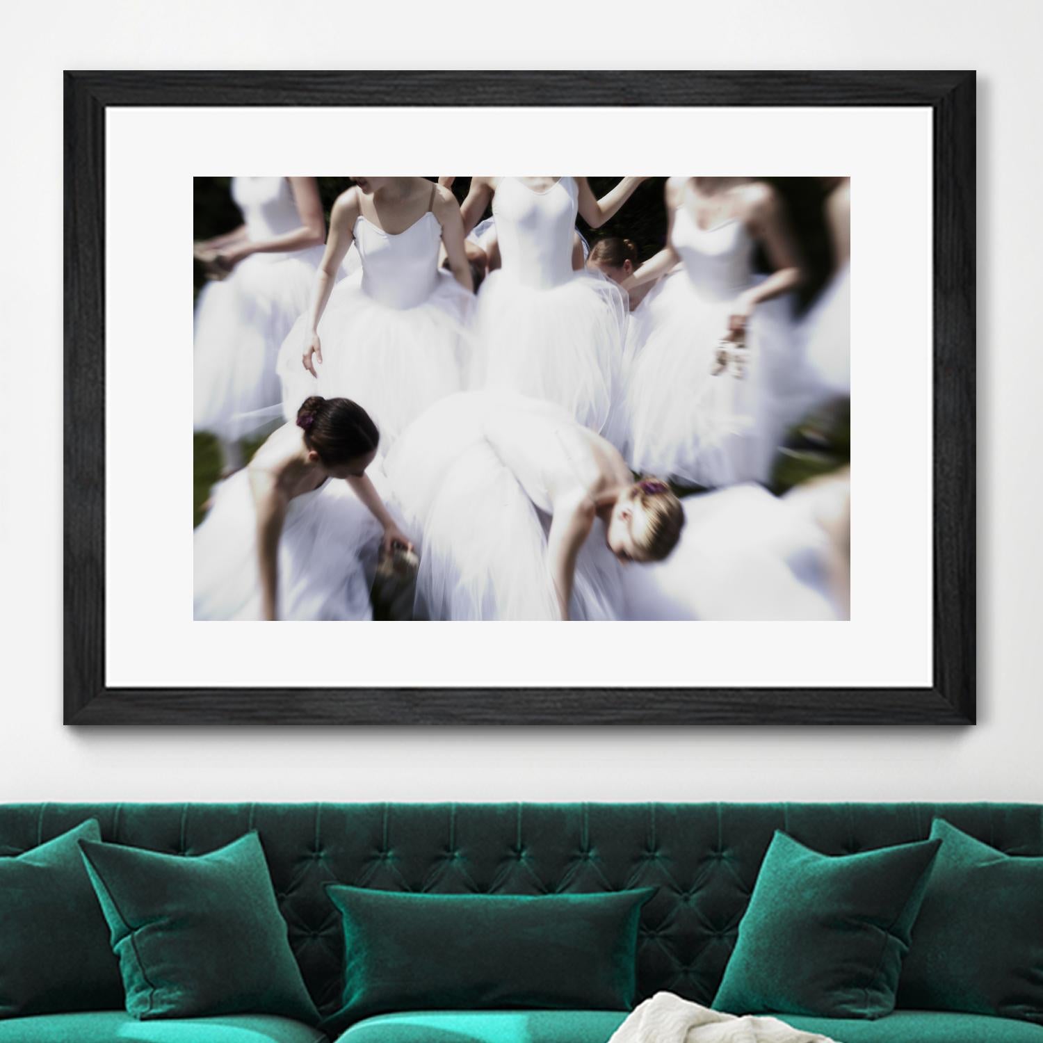 White Ballerina's by Peter Morneau on GIANT ART - white figurative artistes du québec