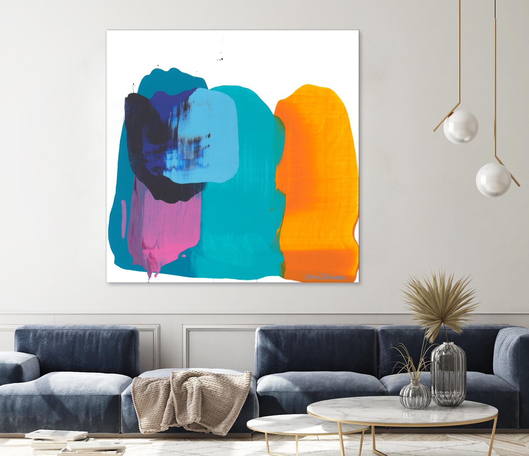 Love 06 by Claire Desjardins on GIANT ART - orange abstract