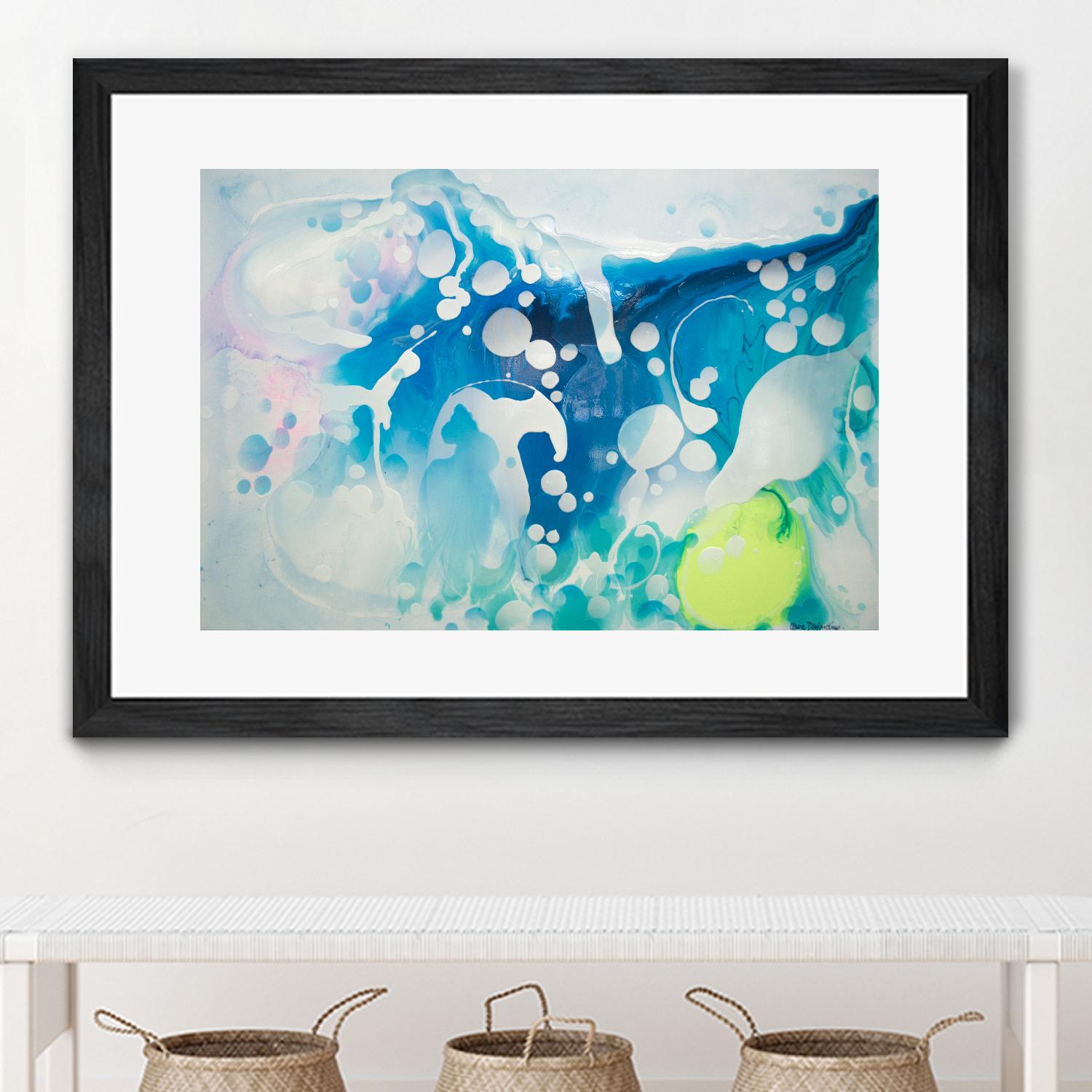 Create a Splash by Claire Desjardins on GIANT ART - green abstract canadian
