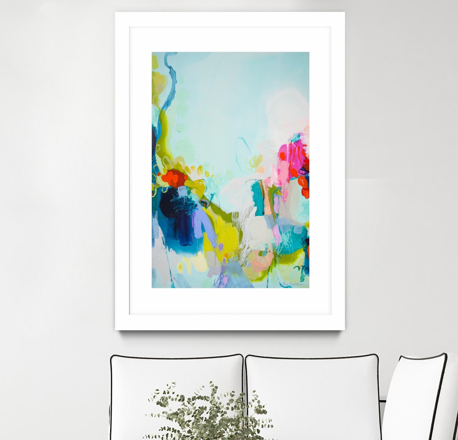 Cant you see by Claire Desjardins on GIANT ART - red abstract