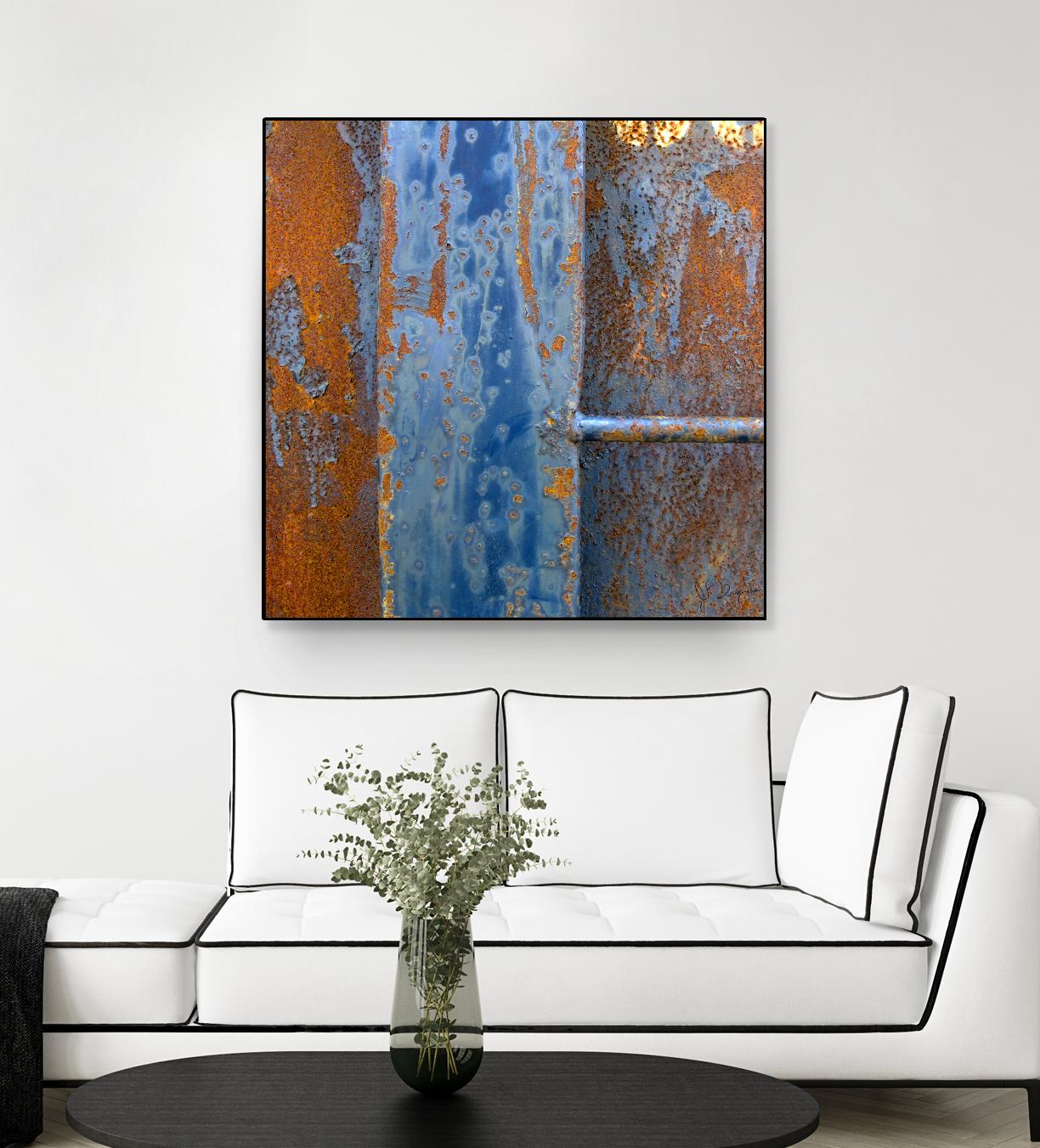 Rusty Panel 2 by Jean-François Dupuis on GIANT ART - orange photo art rust