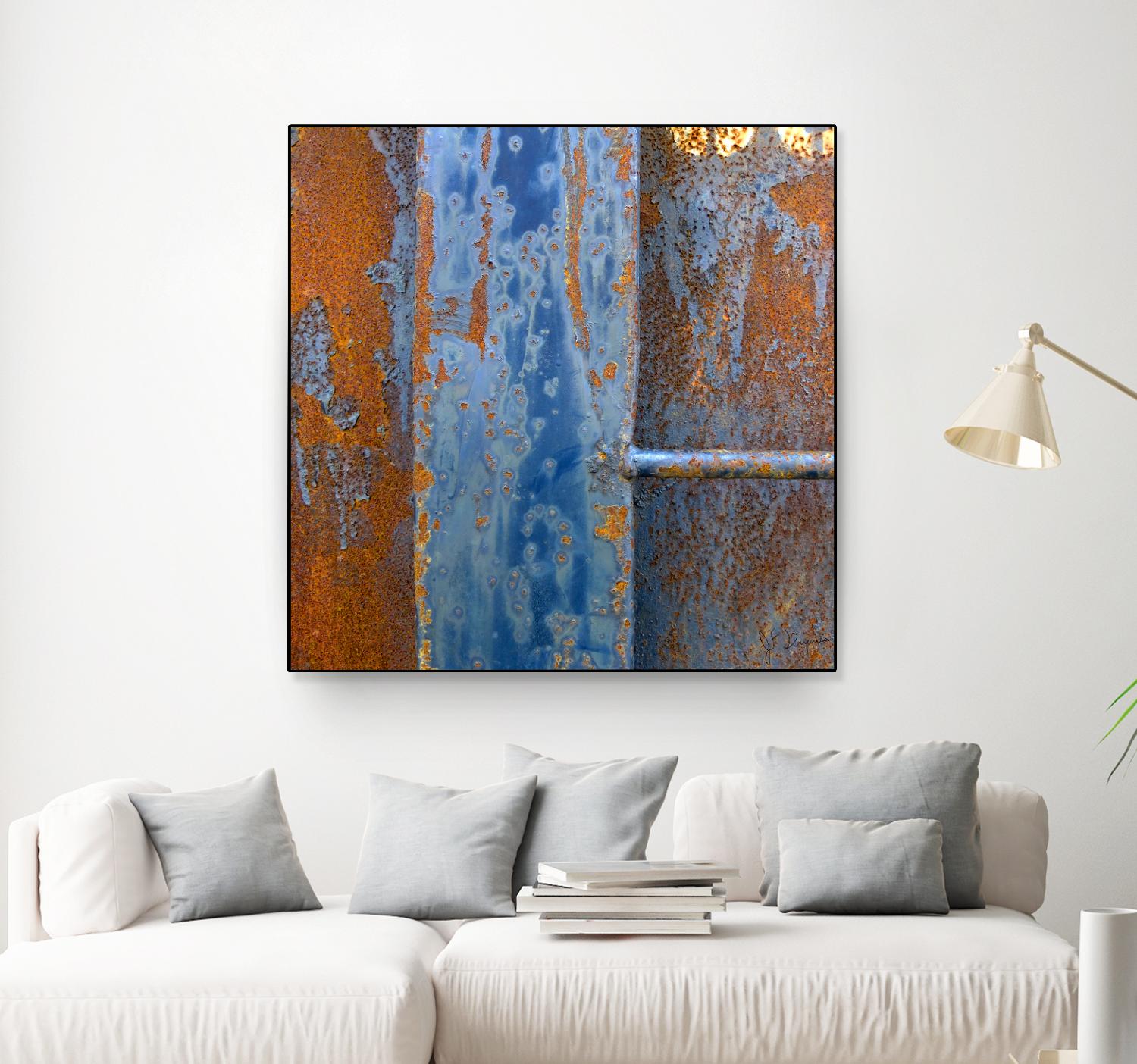 Rusty Panel 2 by Jean-François Dupuis on GIANT ART - orange photo art rust