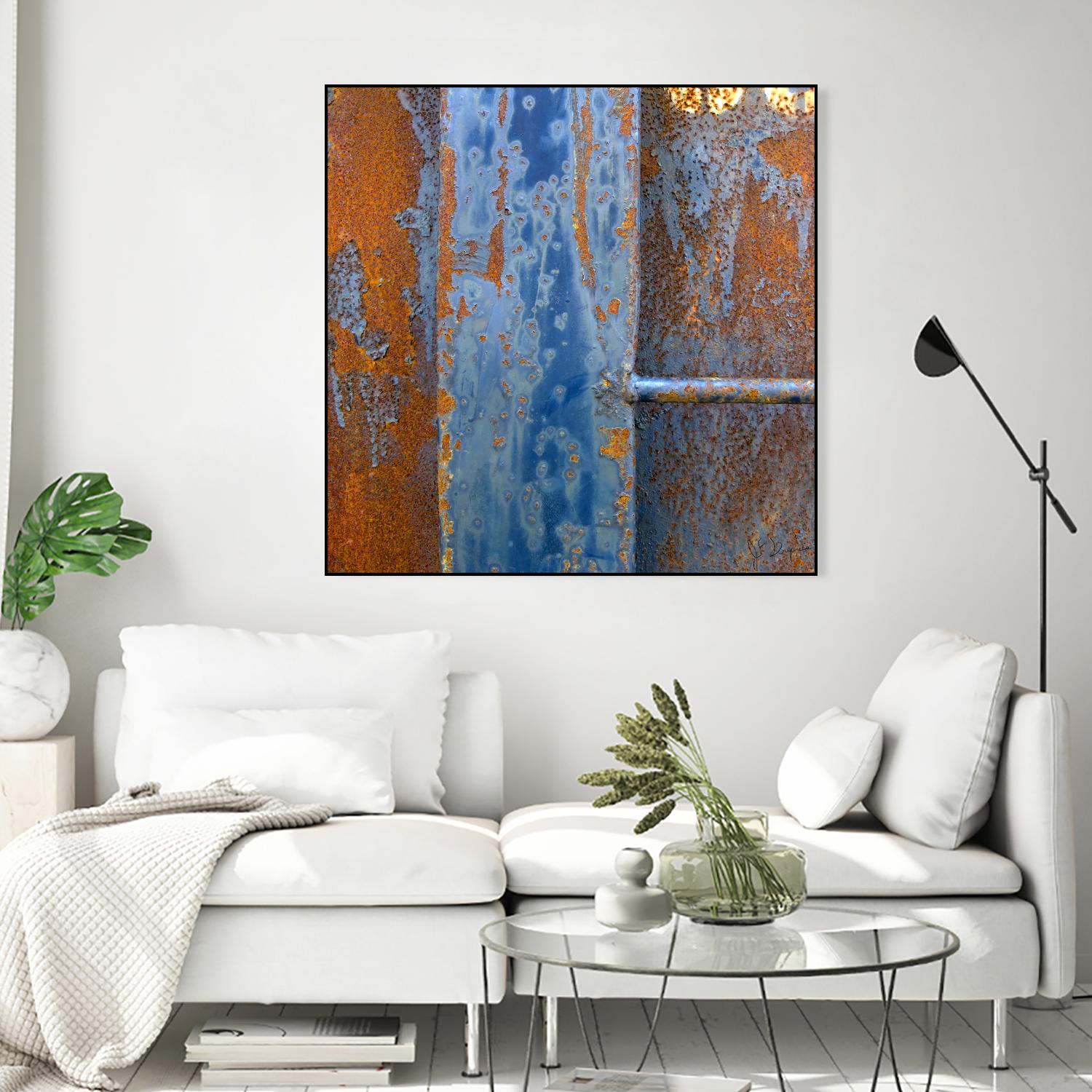 Rusty Panel 2 by Jean-François Dupuis on GIANT ART - orange photo art rust