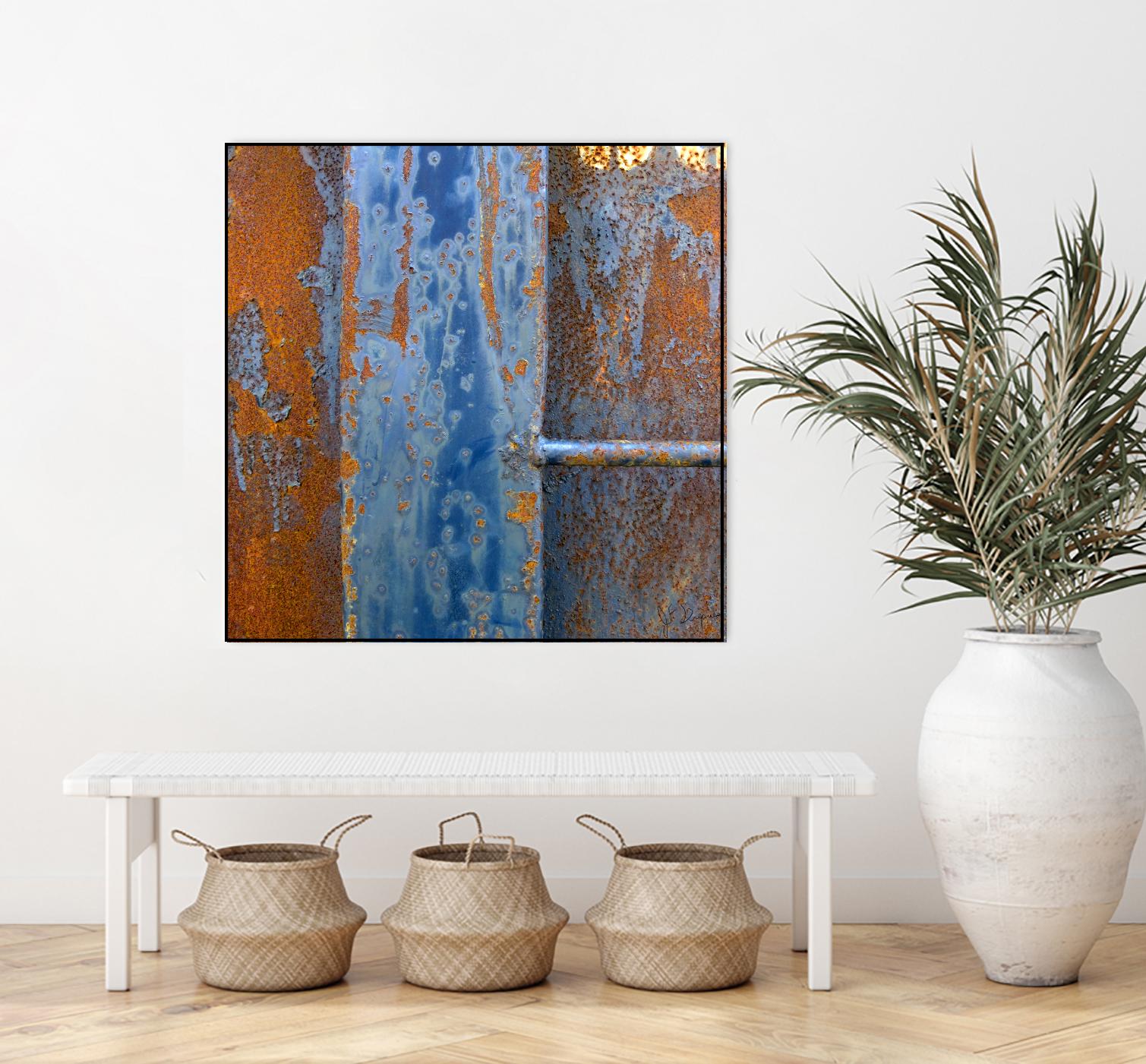 Rusty Panel 2 by Jean-François Dupuis on GIANT ART - orange photo art rust