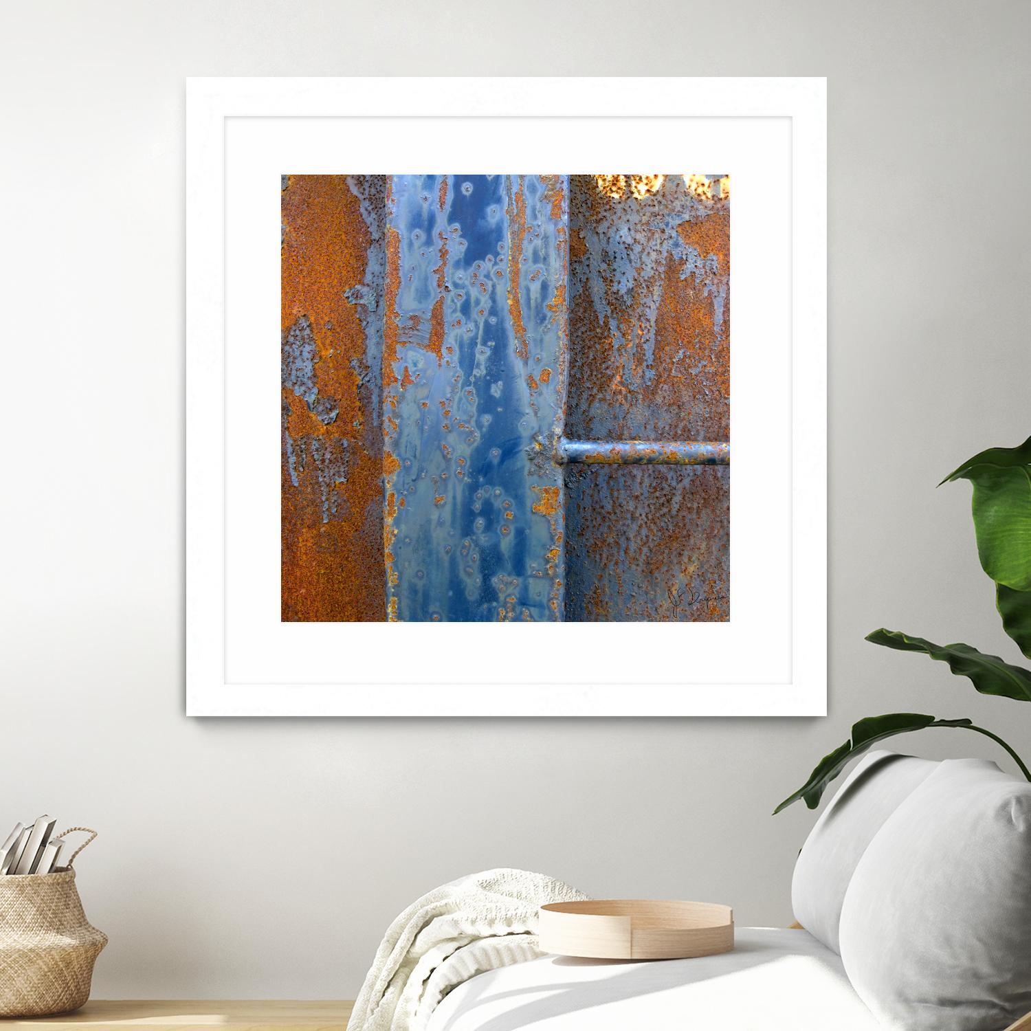 Rusty Panel 2 by Jean-François Dupuis on GIANT ART - orange photo art rust