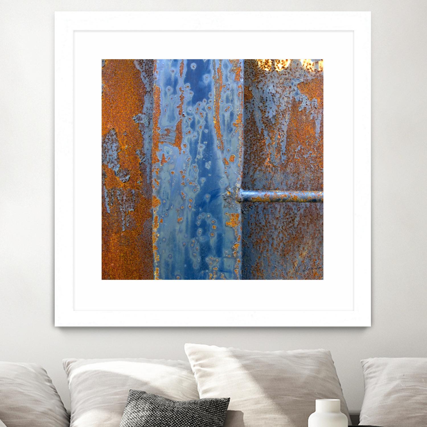 Rusty Panel 2 by Jean-François Dupuis on GIANT ART - orange photo art rust