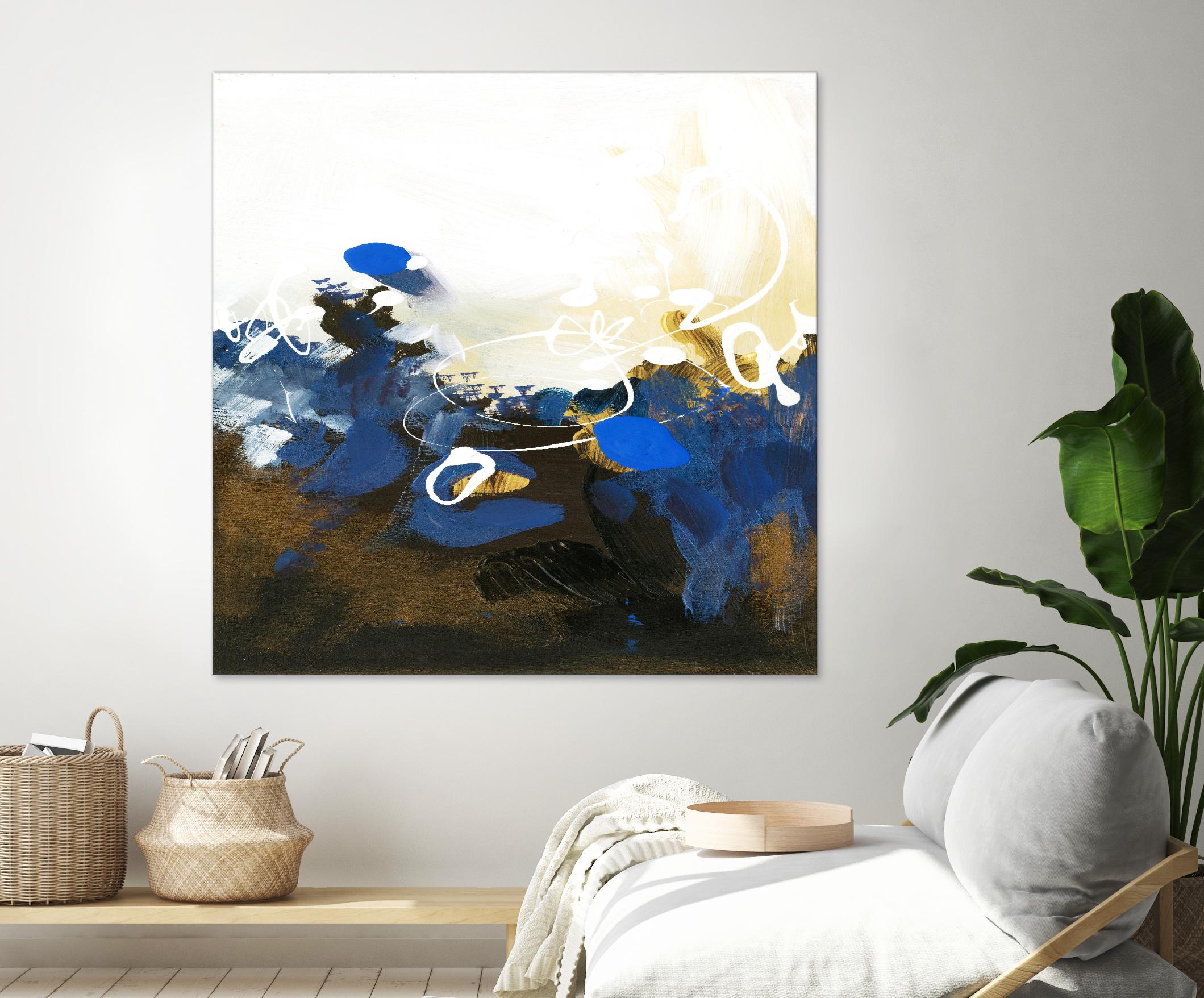 Blue Abstract by Meejlau on GIANT ART - blue abstract