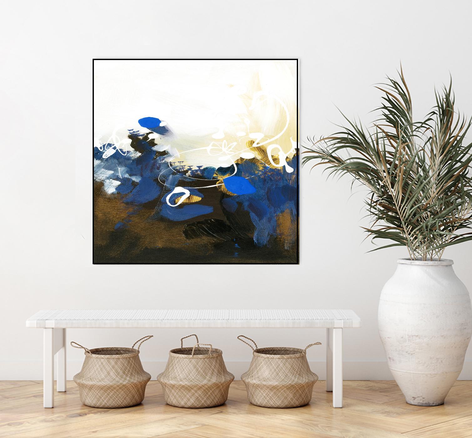 Blue Abstract by Meejlau on GIANT ART - blue abstract