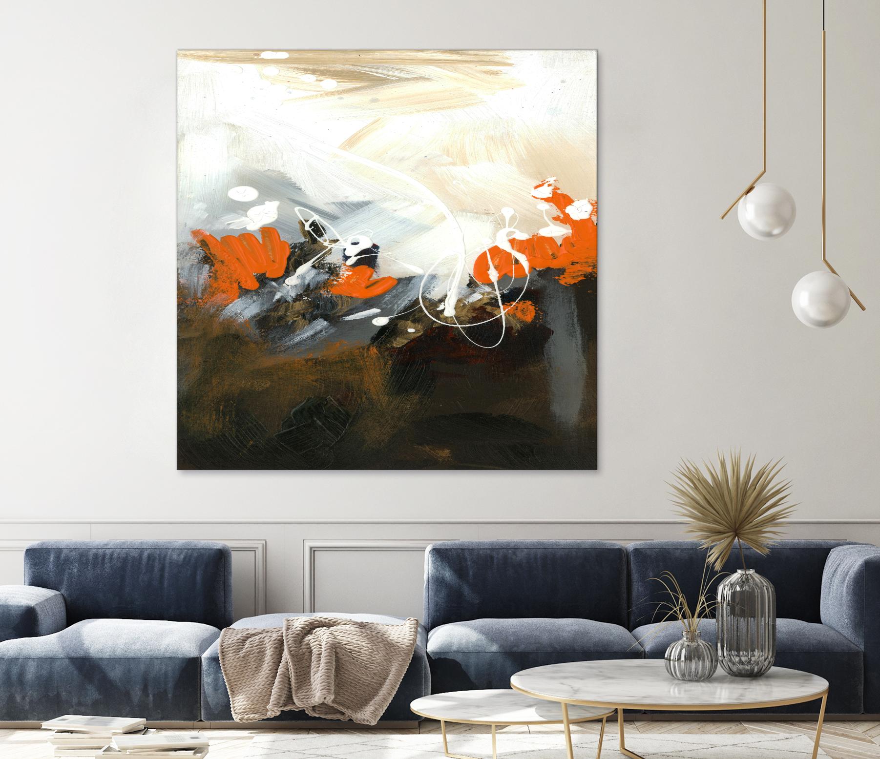 Orange Abstract by Meejlau on GIANT ART - orange abstract