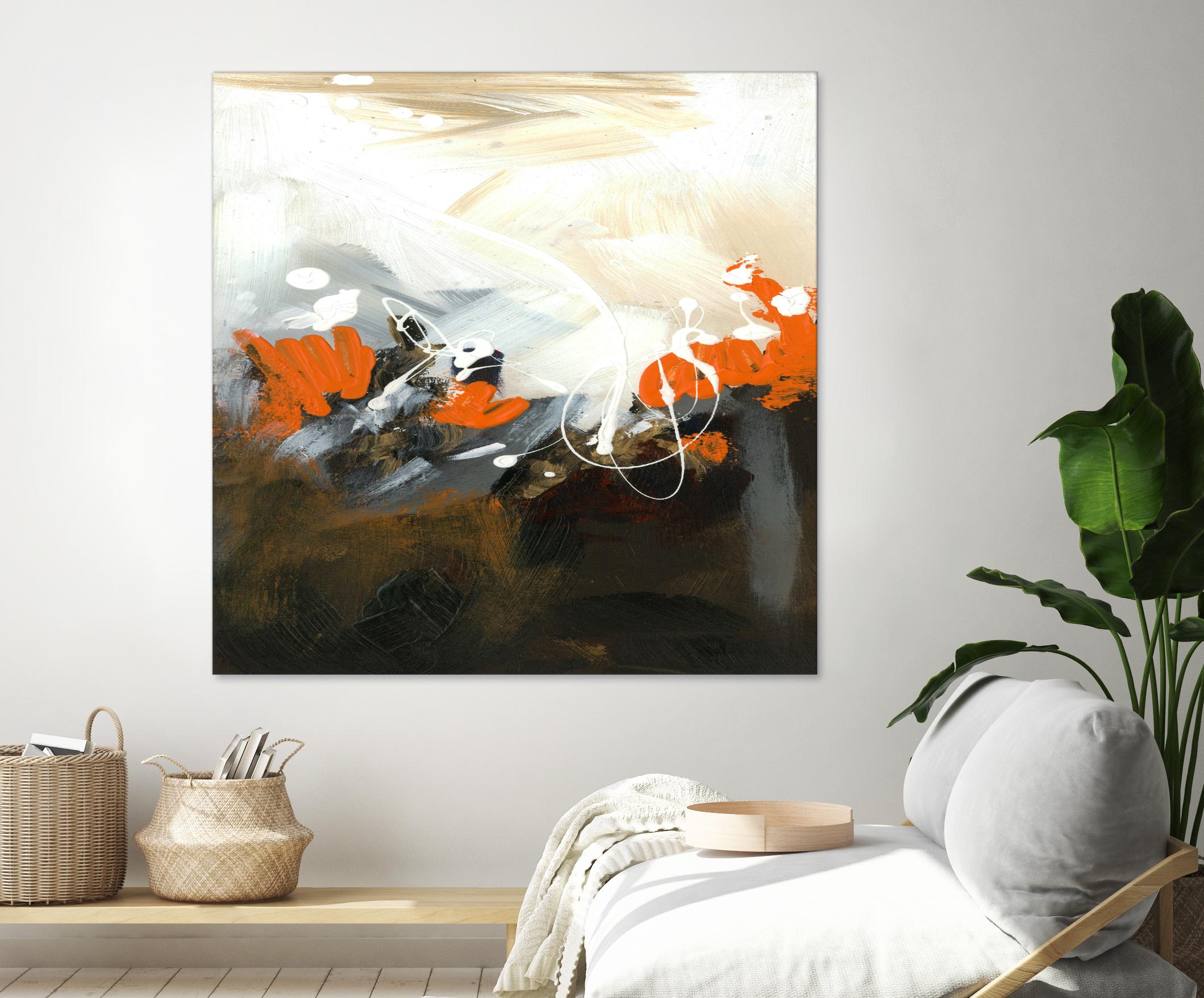 Orange Abstract by Meejlau on GIANT ART - orange abstract