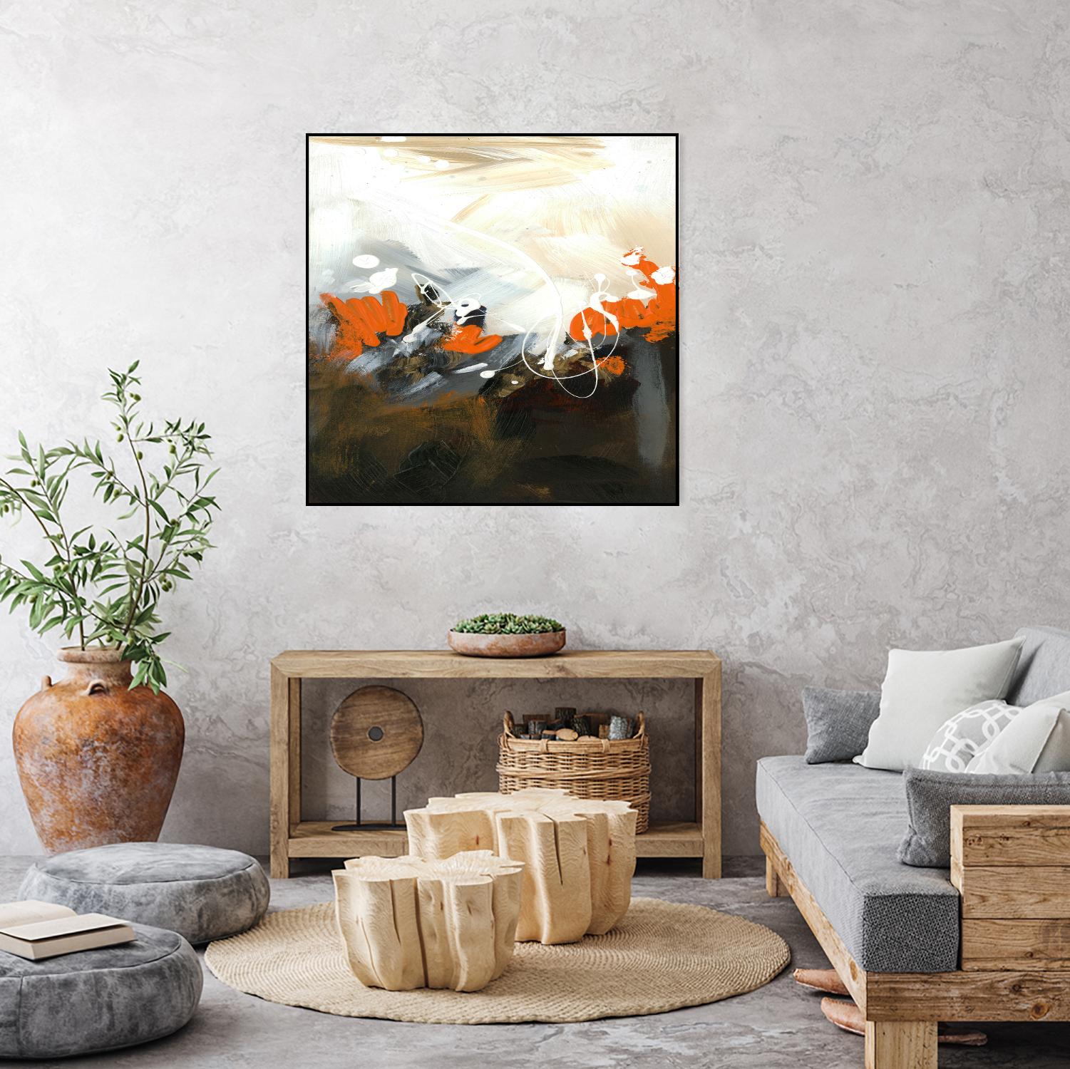 Orange Abstract by Meejlau on GIANT ART - orange abstract