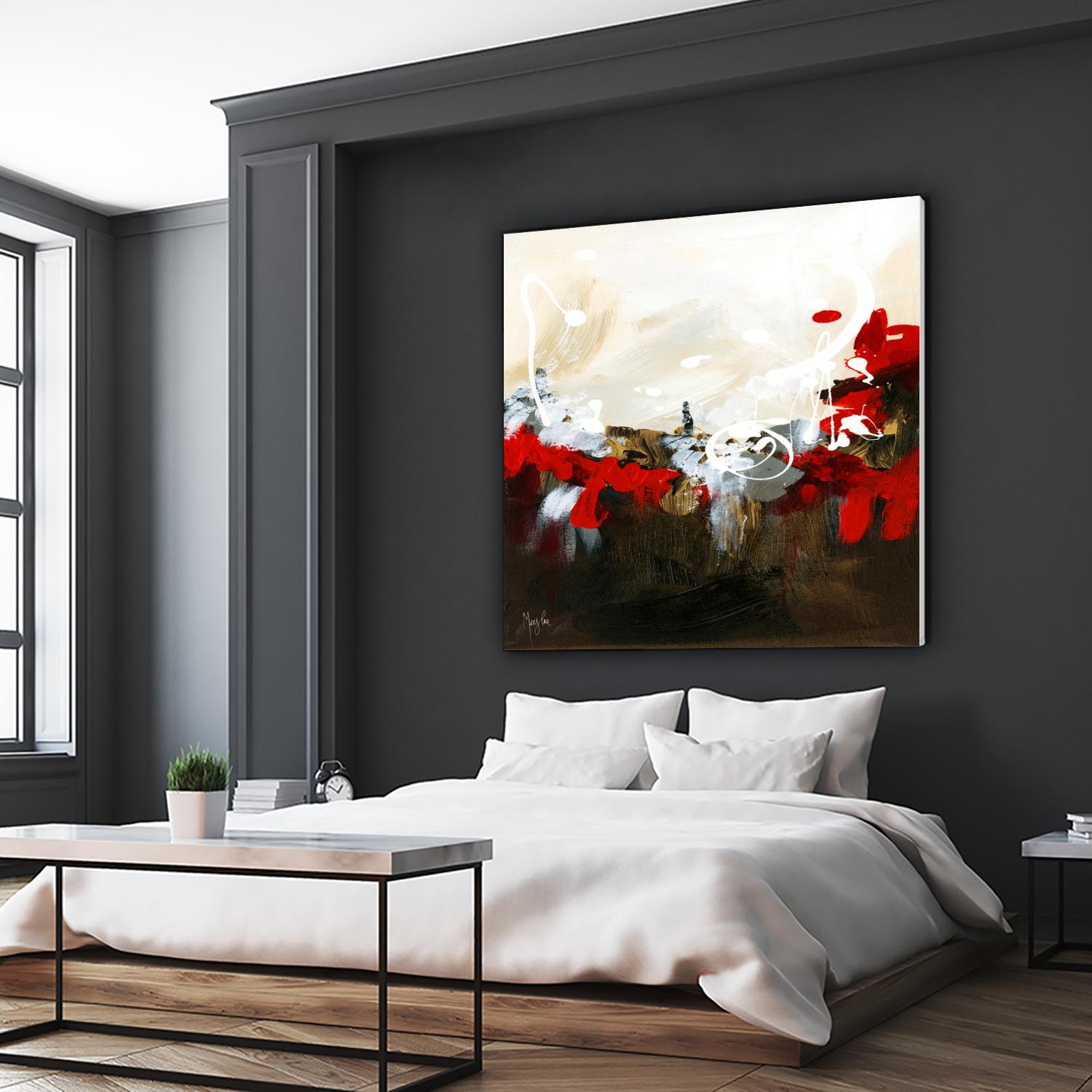 Red Abstract by Meejlau on GIANT ART - red abstract