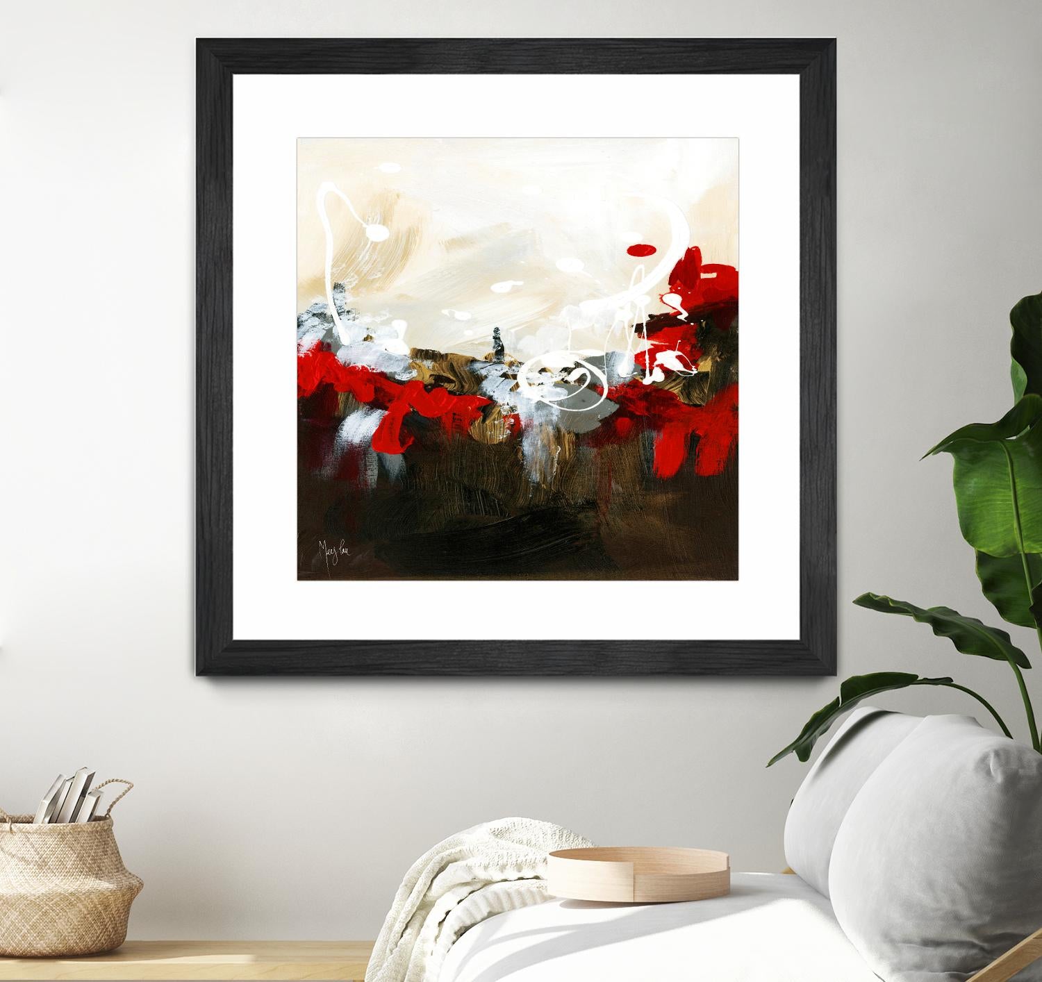 Red Abstract by Meejlau on GIANT ART - red abstract