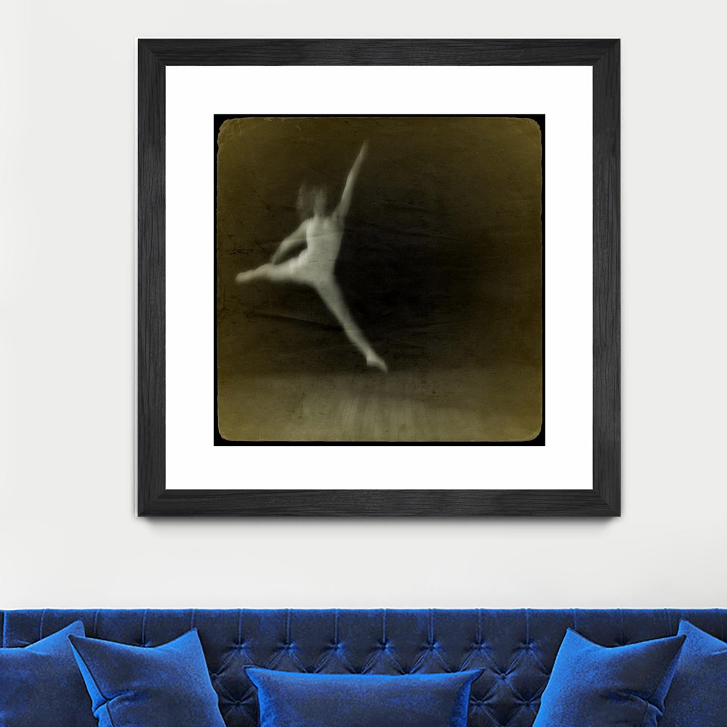 Dancing motion I by Jean-François Dupuis on GIANT ART - beige music - dance ballerine