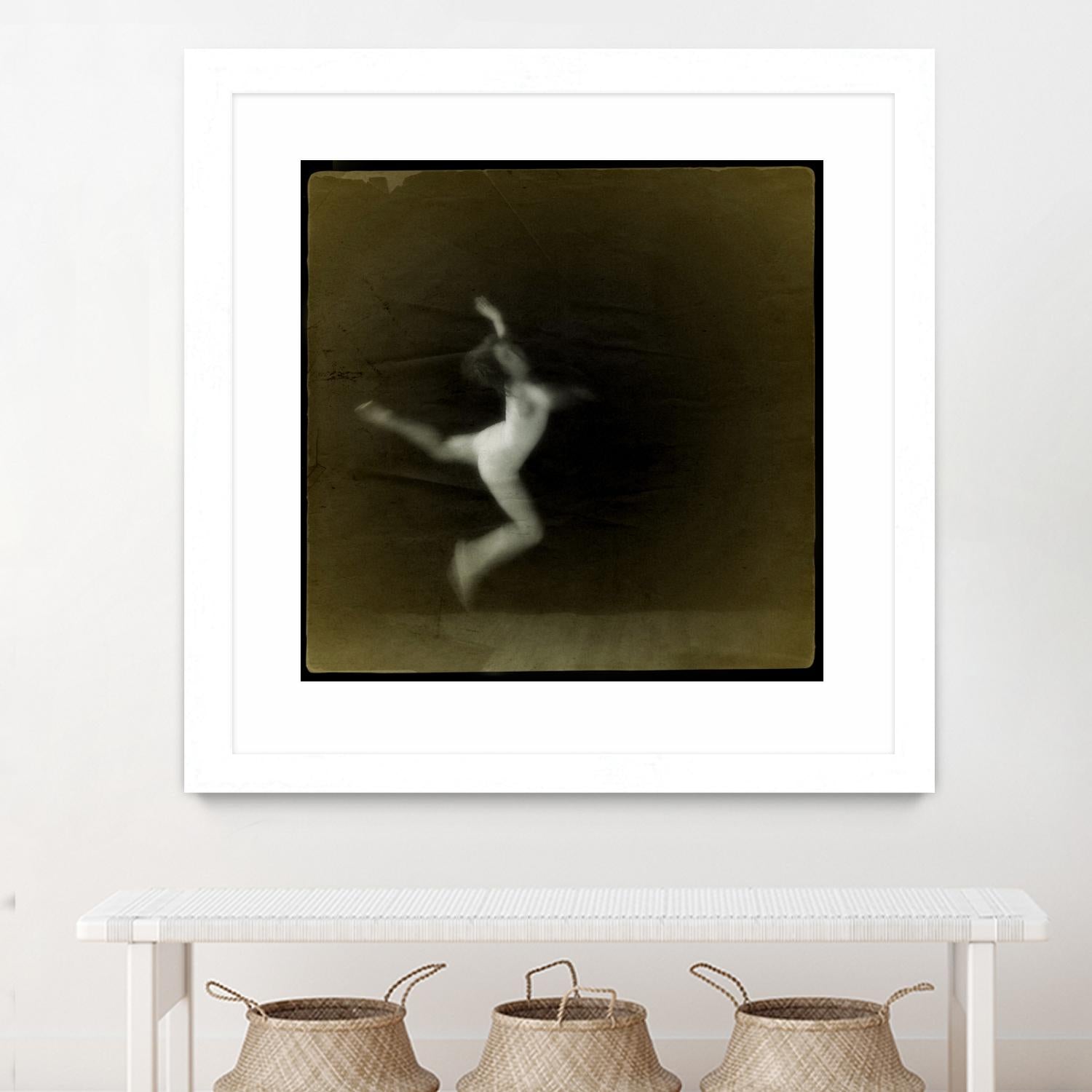 Dancing motion III by Jean-François Dupuis on GIANT ART - beige music - dance ballerine