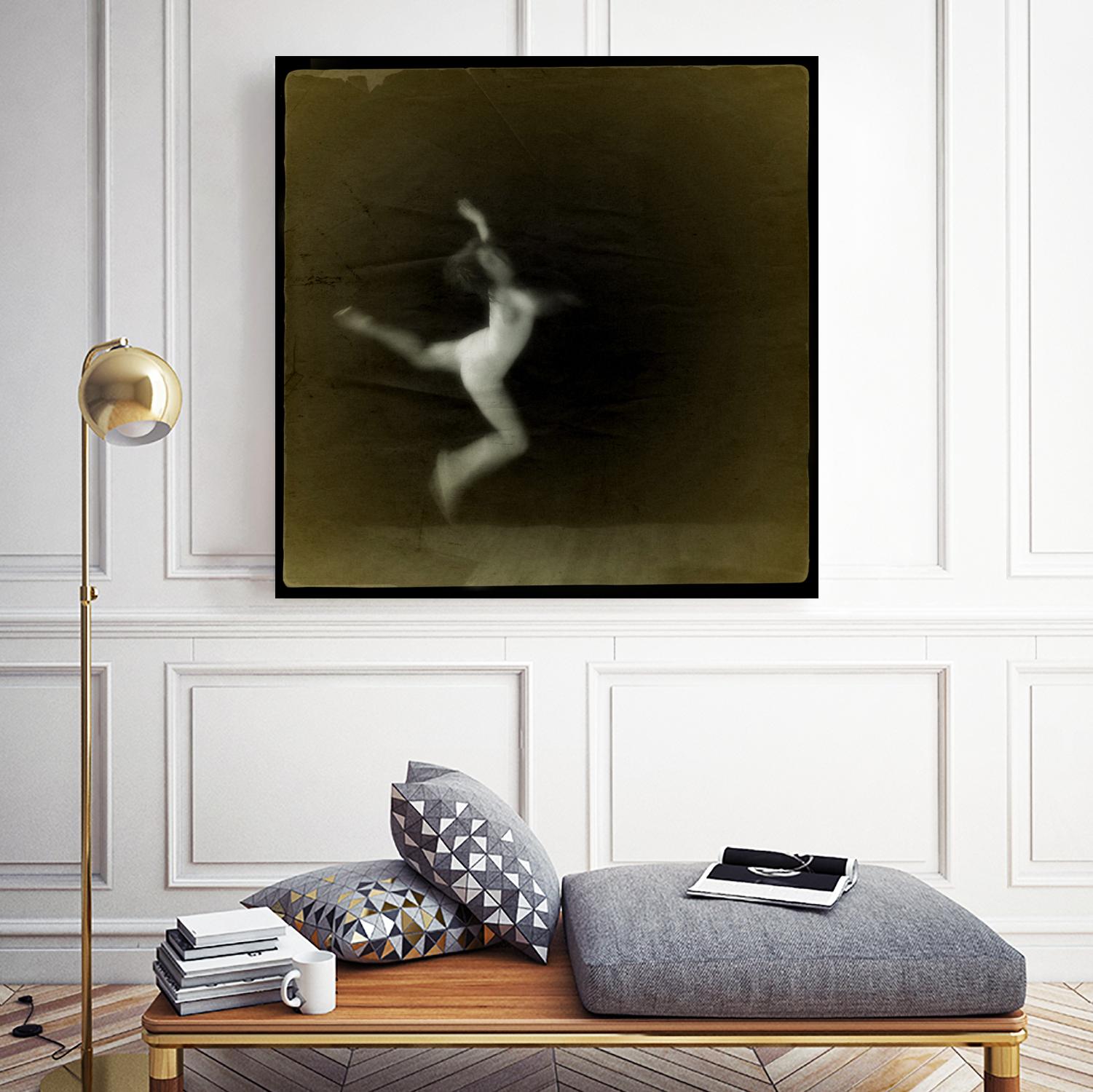 Dancing motion III by Jean-François Dupuis on GIANT ART - beige music - dance ballerine