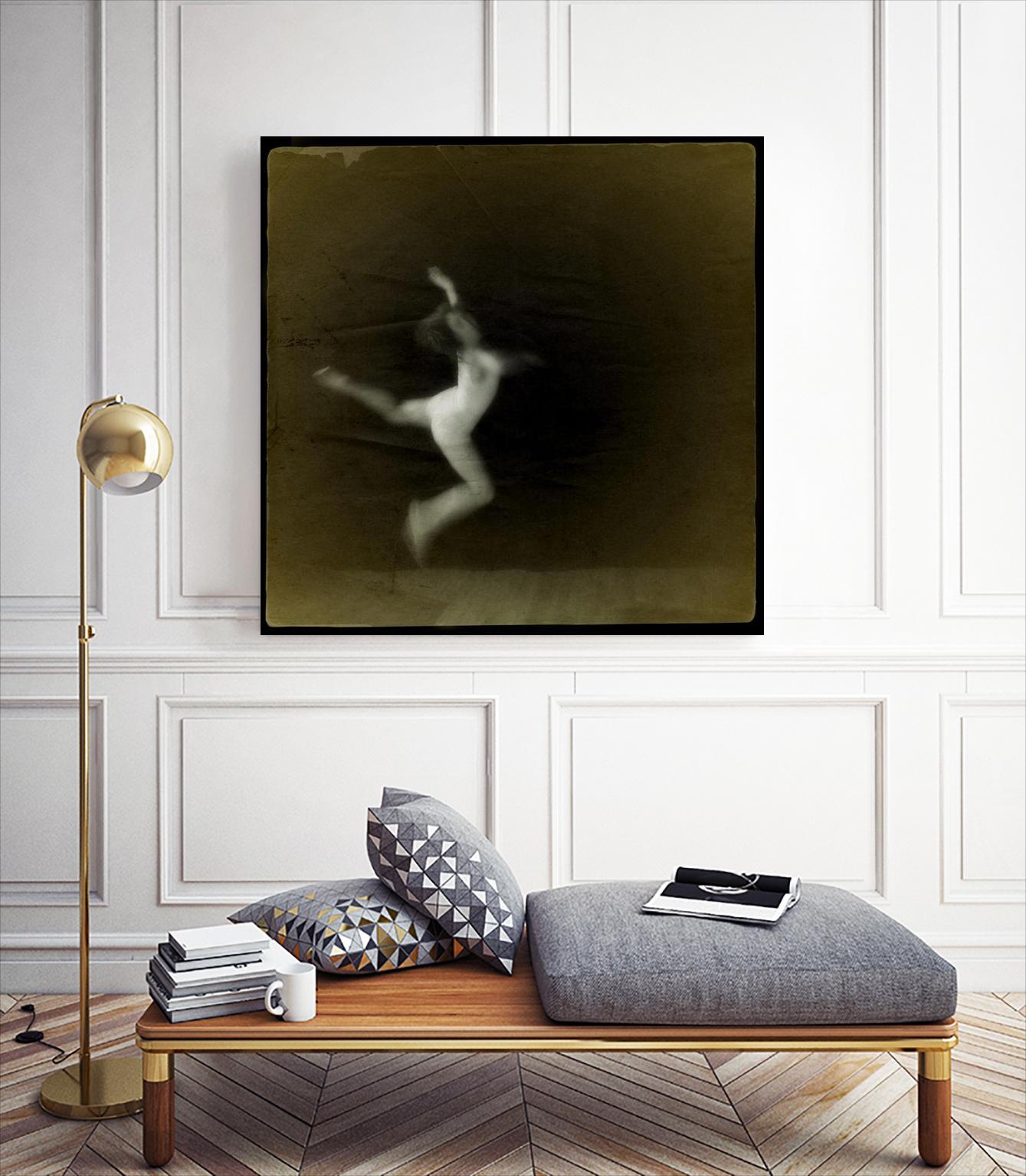 Dancing motion III by Jean-François Dupuis on GIANT ART - beige music - dance ballerine