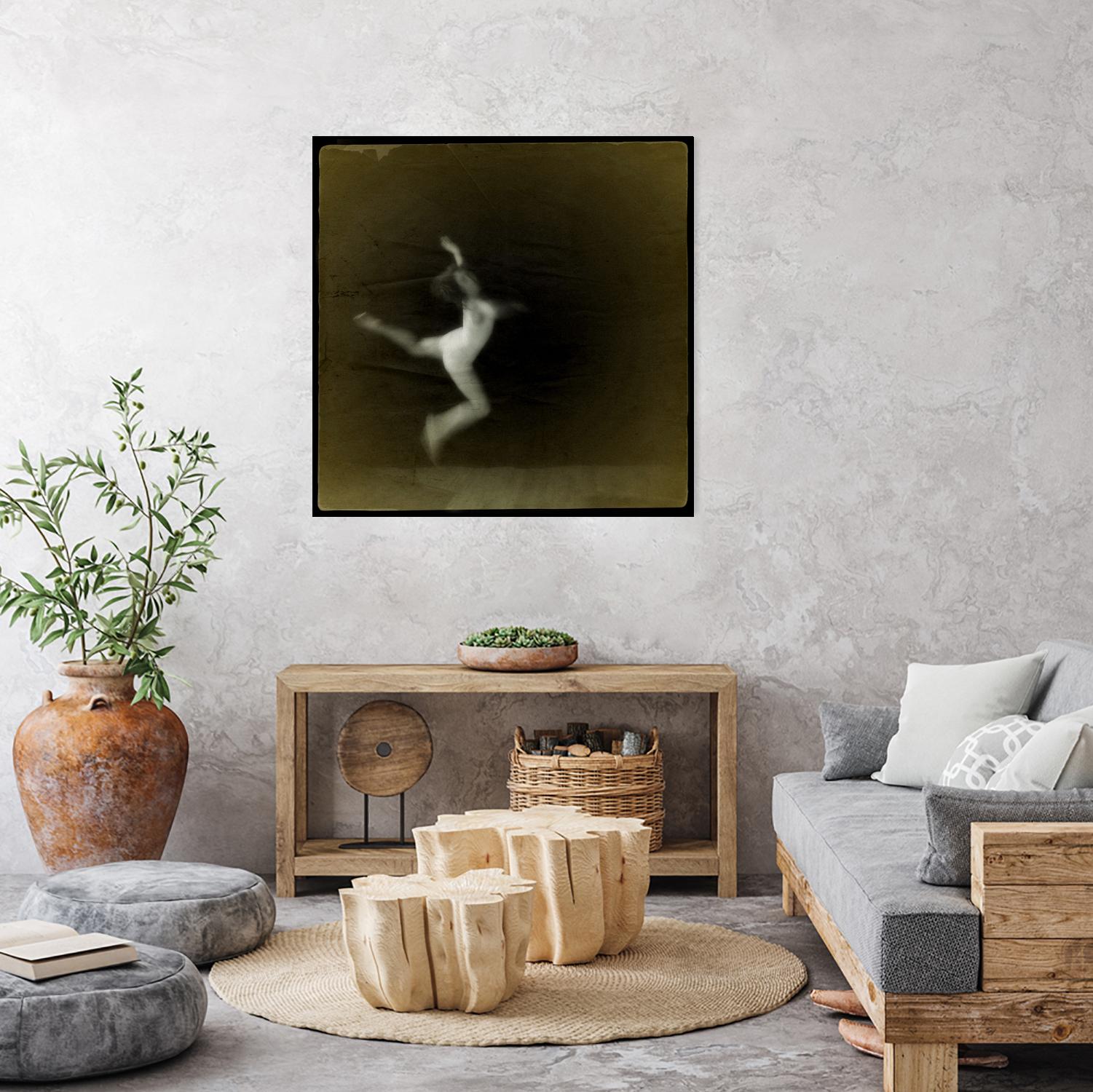 Dancing motion III by Jean-François Dupuis on GIANT ART - beige music - dance ballerine