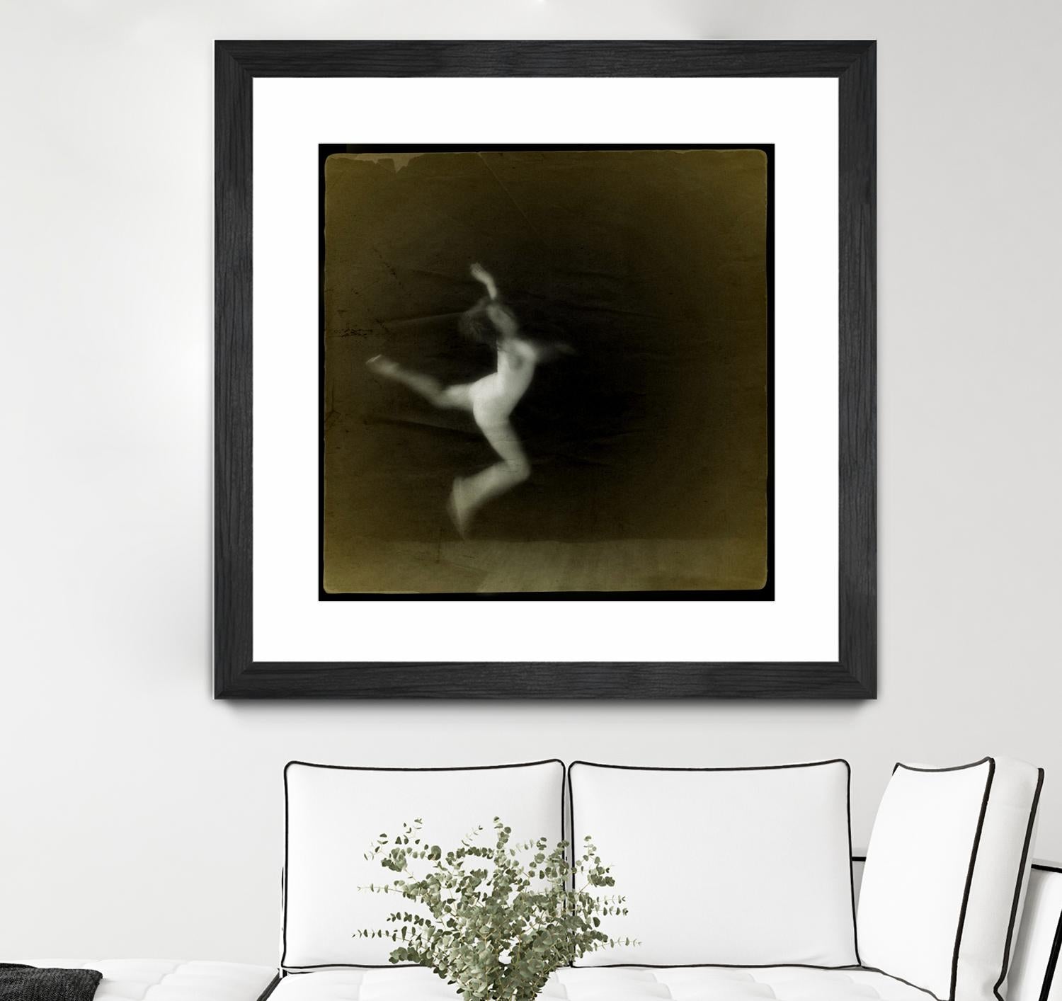 Dancing motion III by Jean-François Dupuis on GIANT ART - beige music - dance ballerine