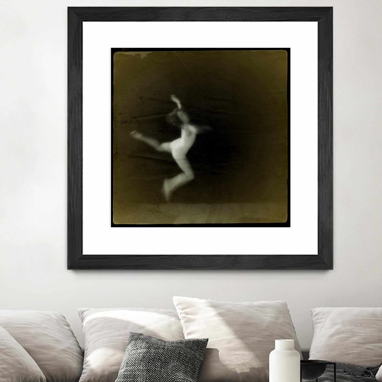 Dancing motion III by Jean-François Dupuis on GIANT ART - beige music - dance ballerine