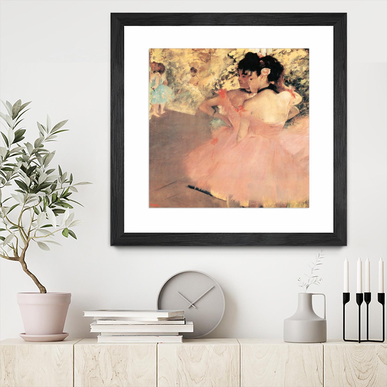 Ballet Dancer 3 by Edgar Degas on GIANT ART - beige music - dance