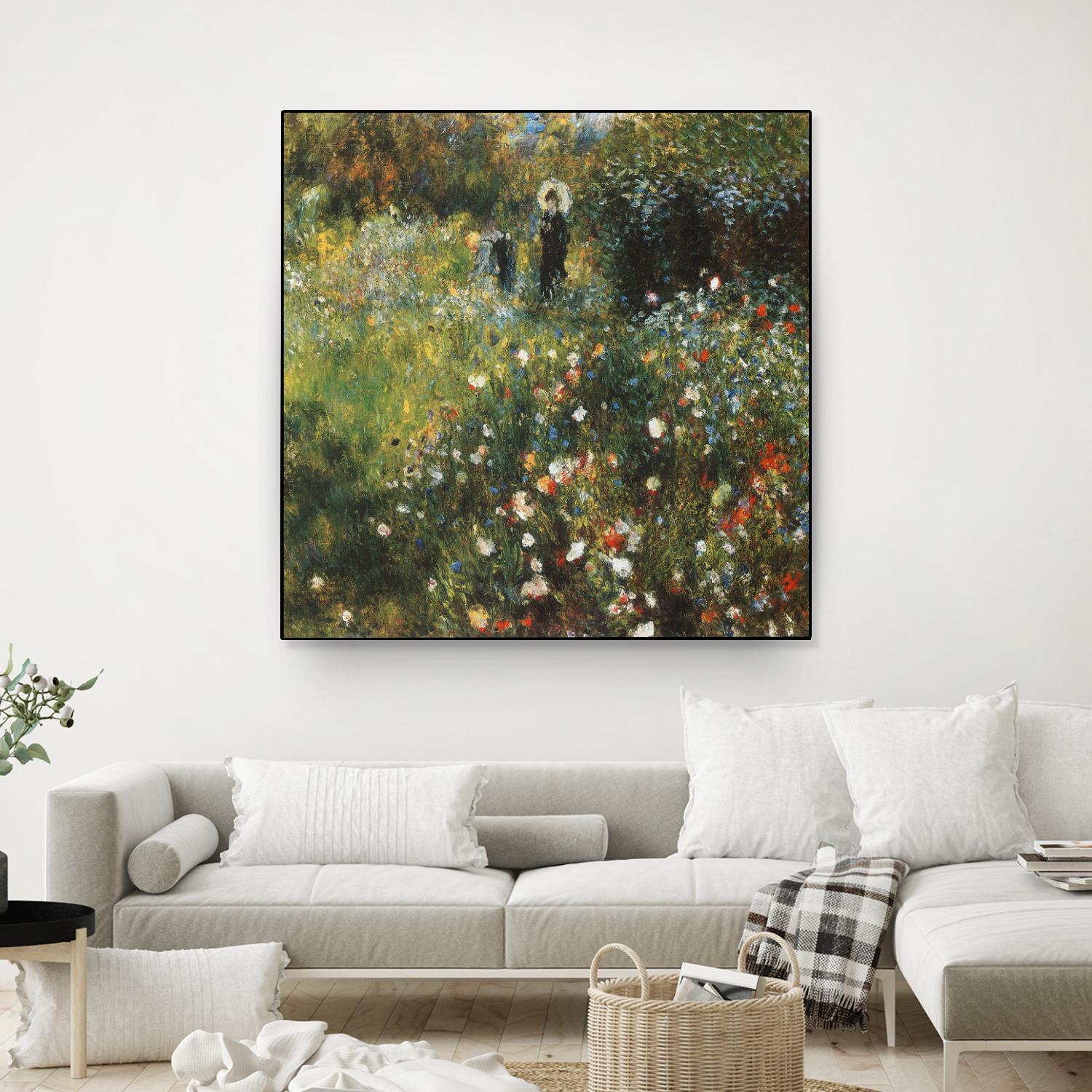 Femme à l'ombrelle by Auguste Renoir on GIANT ART - red masters