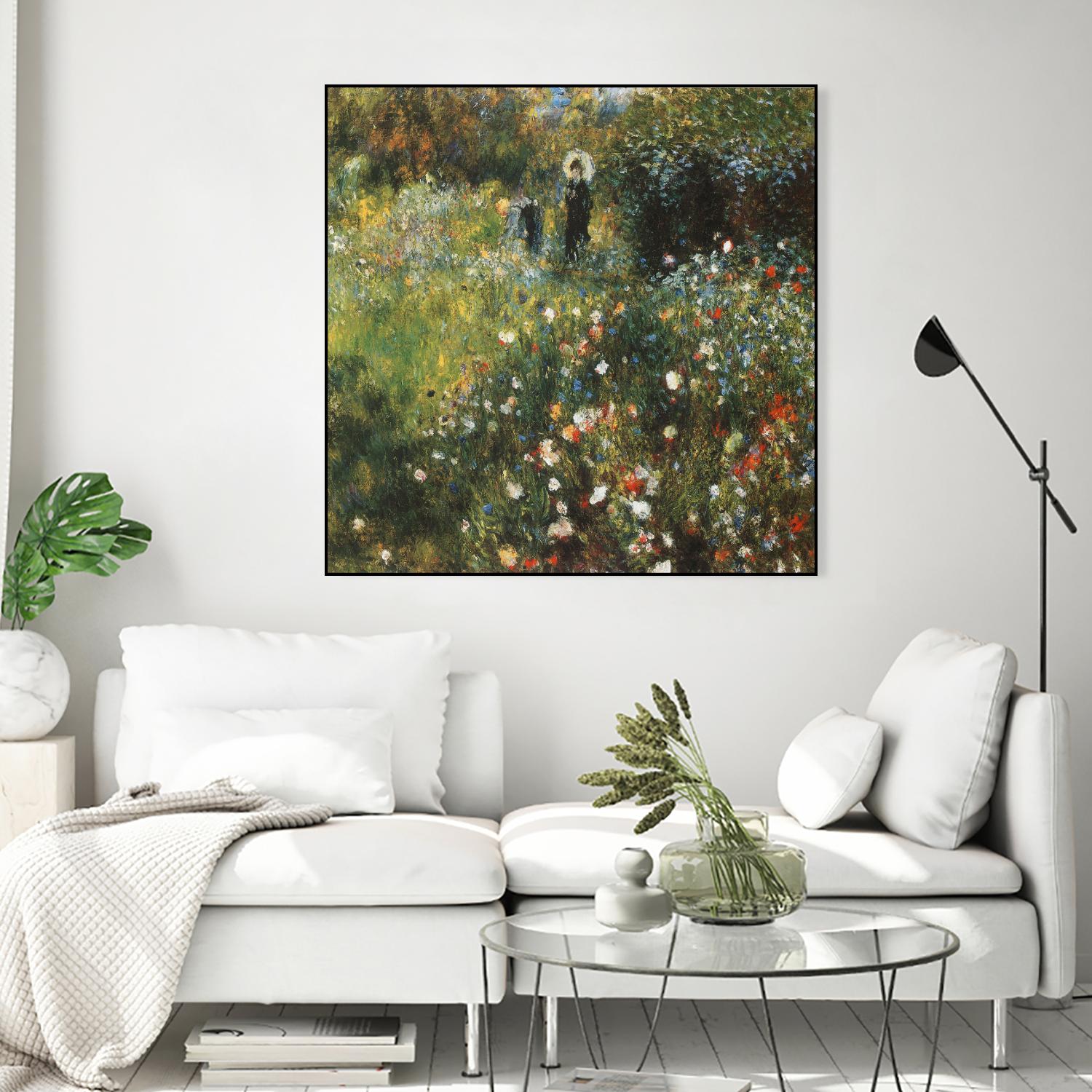 Femme à l'ombrelle by Auguste Renoir on GIANT ART - red masters