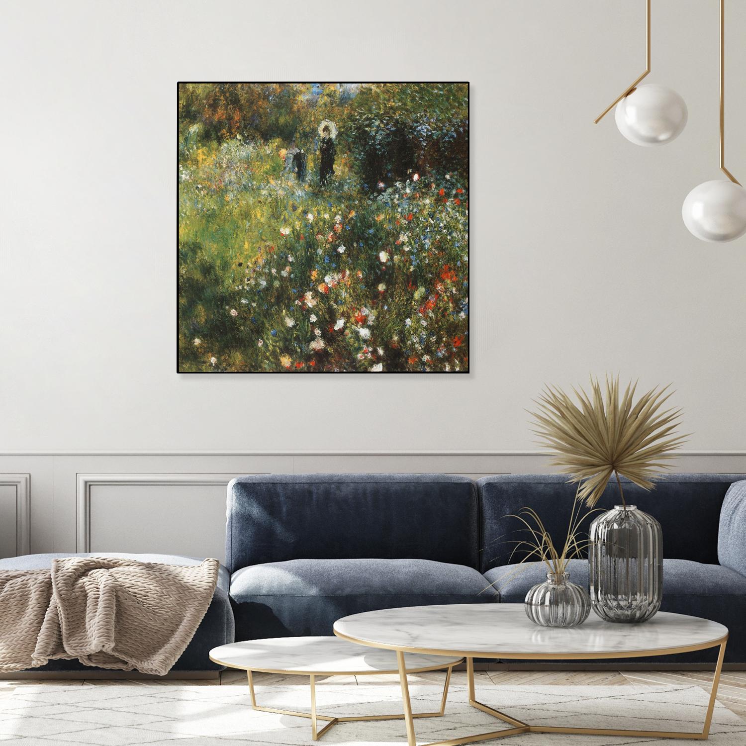 Femme à l'ombrelle by Auguste Renoir on GIANT ART - red masters