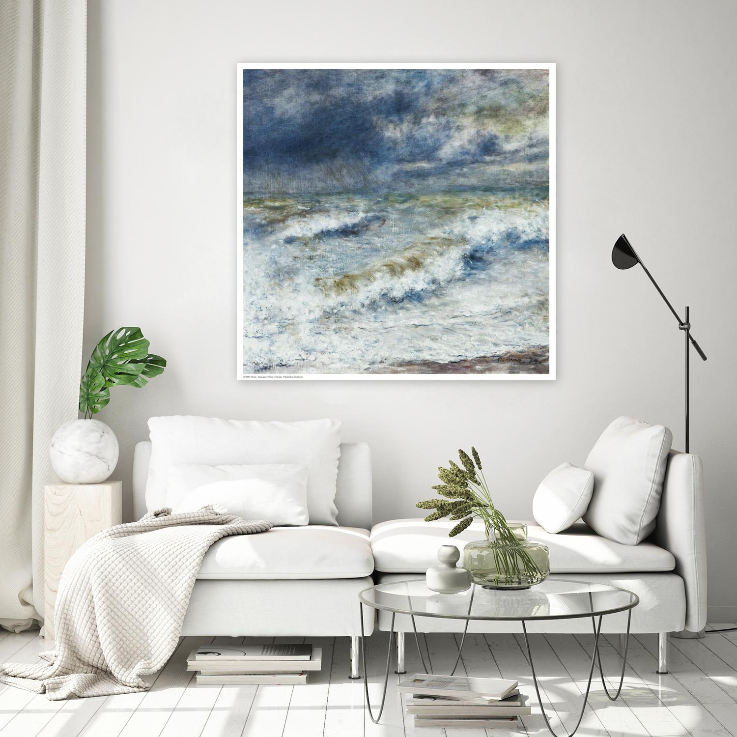 Seascape by Pierre-Auguste Renoir on GIANT ART - green master