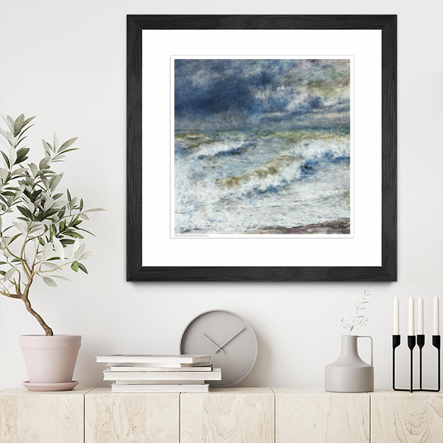 Seascape by Auguste Renoir on GIANT ART - green master