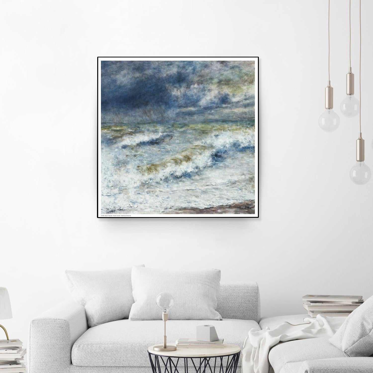 Seascape by Auguste Renoir on GIANT ART - green master