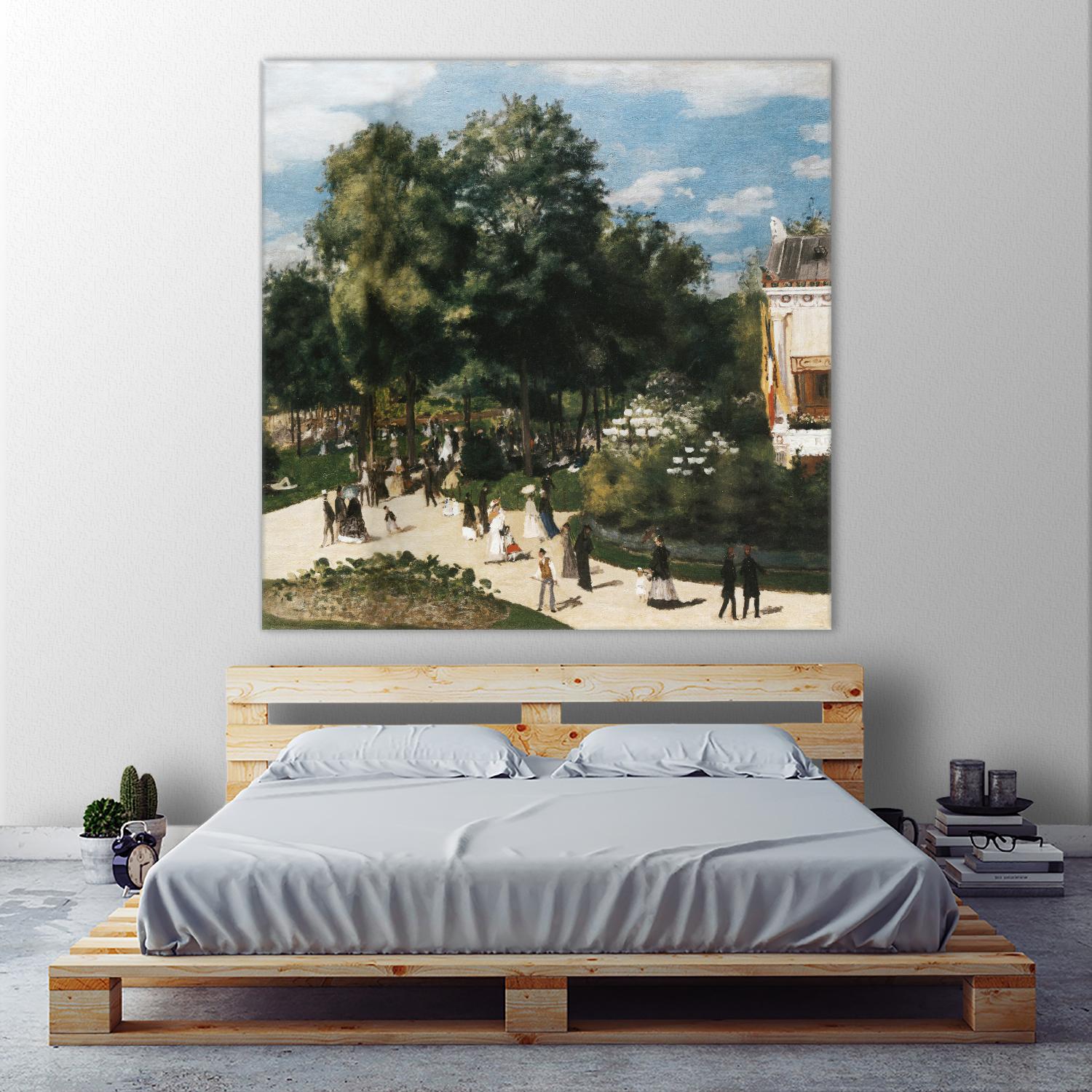 Ballade au parc by Auguste Renoir on GIANT ART - green masters renoir