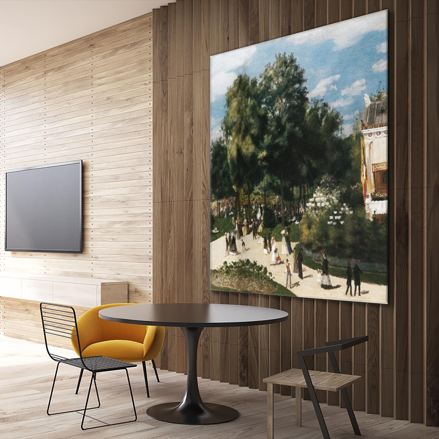 Ballade au parc by Auguste Renoir on GIANT ART - green masters renoir