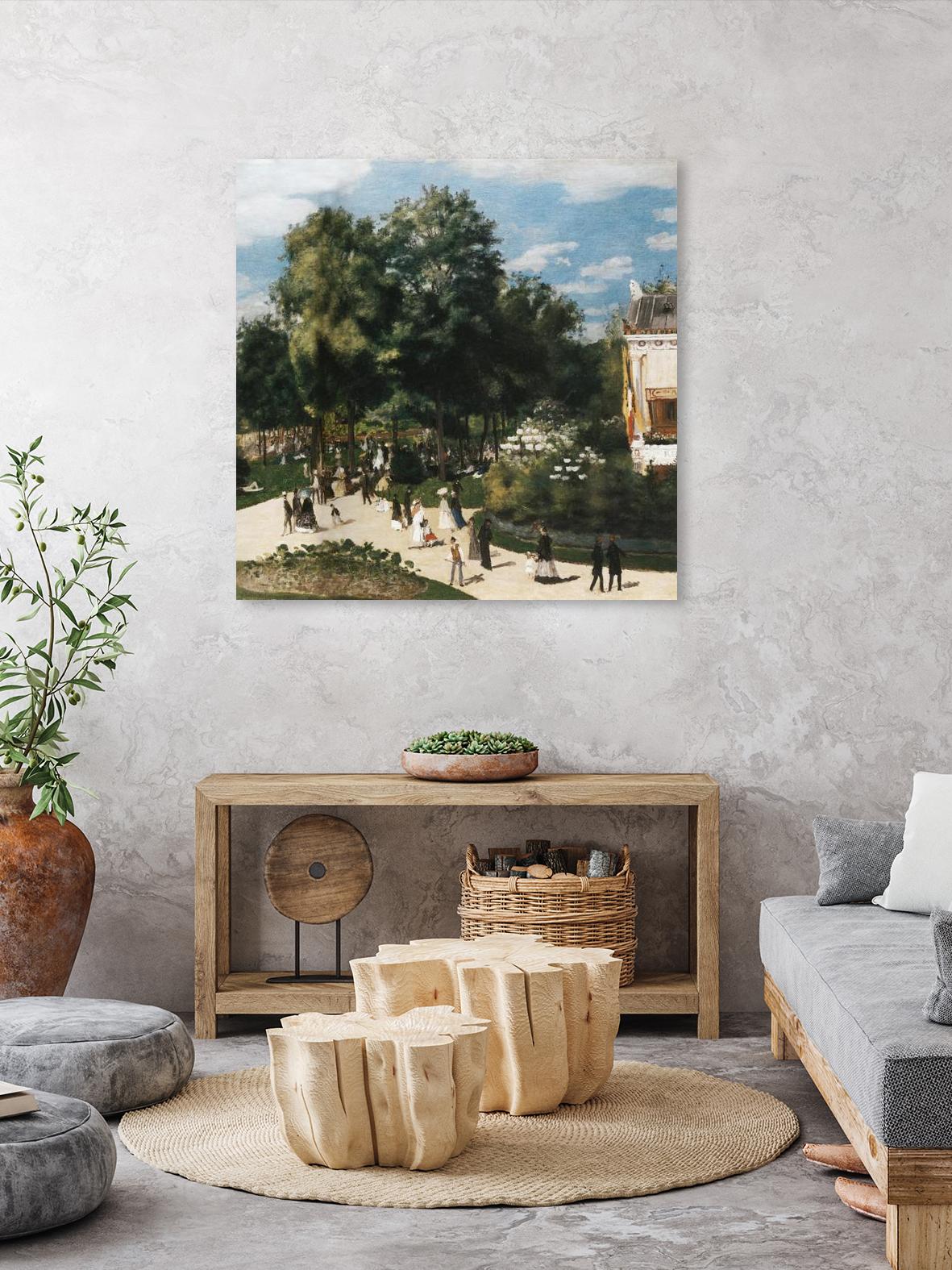 Ballade au parc by Auguste Renoir on GIANT ART - green masters renoir