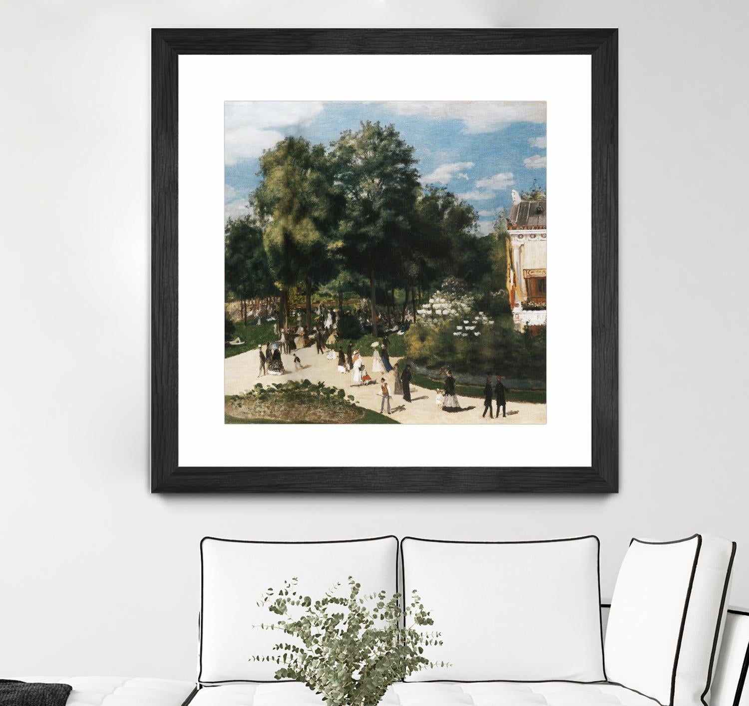 Ballade au parc by Auguste Renoir on GIANT ART - green masters renoir