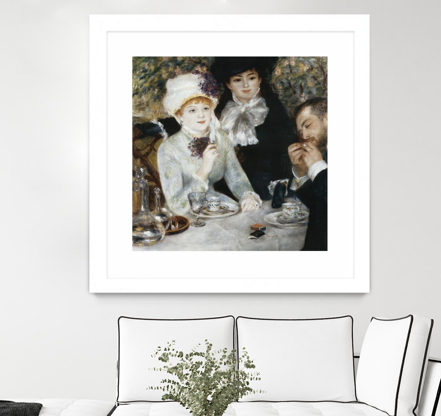 Après le déjeuner by Auguste Renoir on GIANT ART - white figurative dejeuner