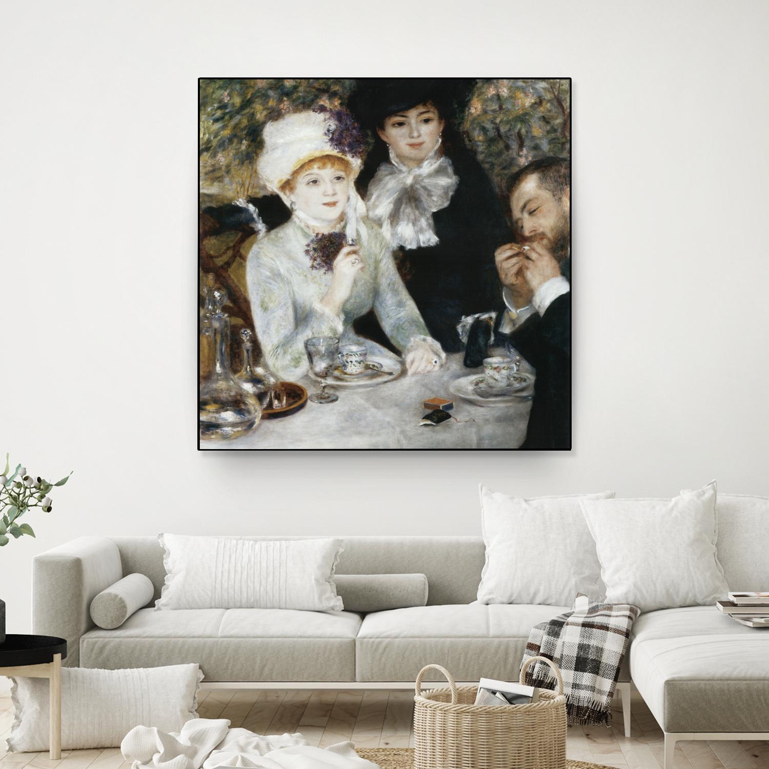 Après le déjeuner by Auguste Renoir on GIANT ART - white figurative dejeuner