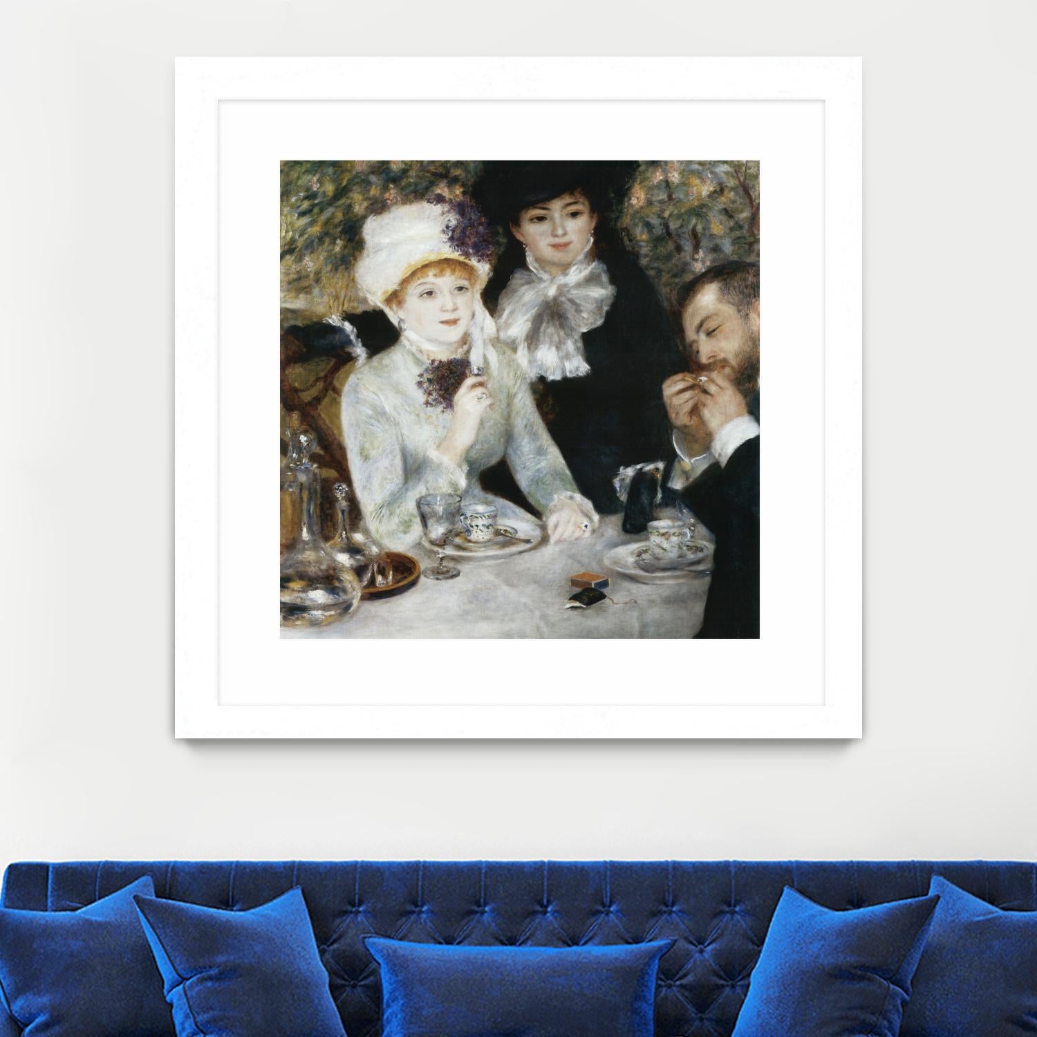 Après le déjeuner by Auguste Renoir on GIANT ART - white figurative dejeuner