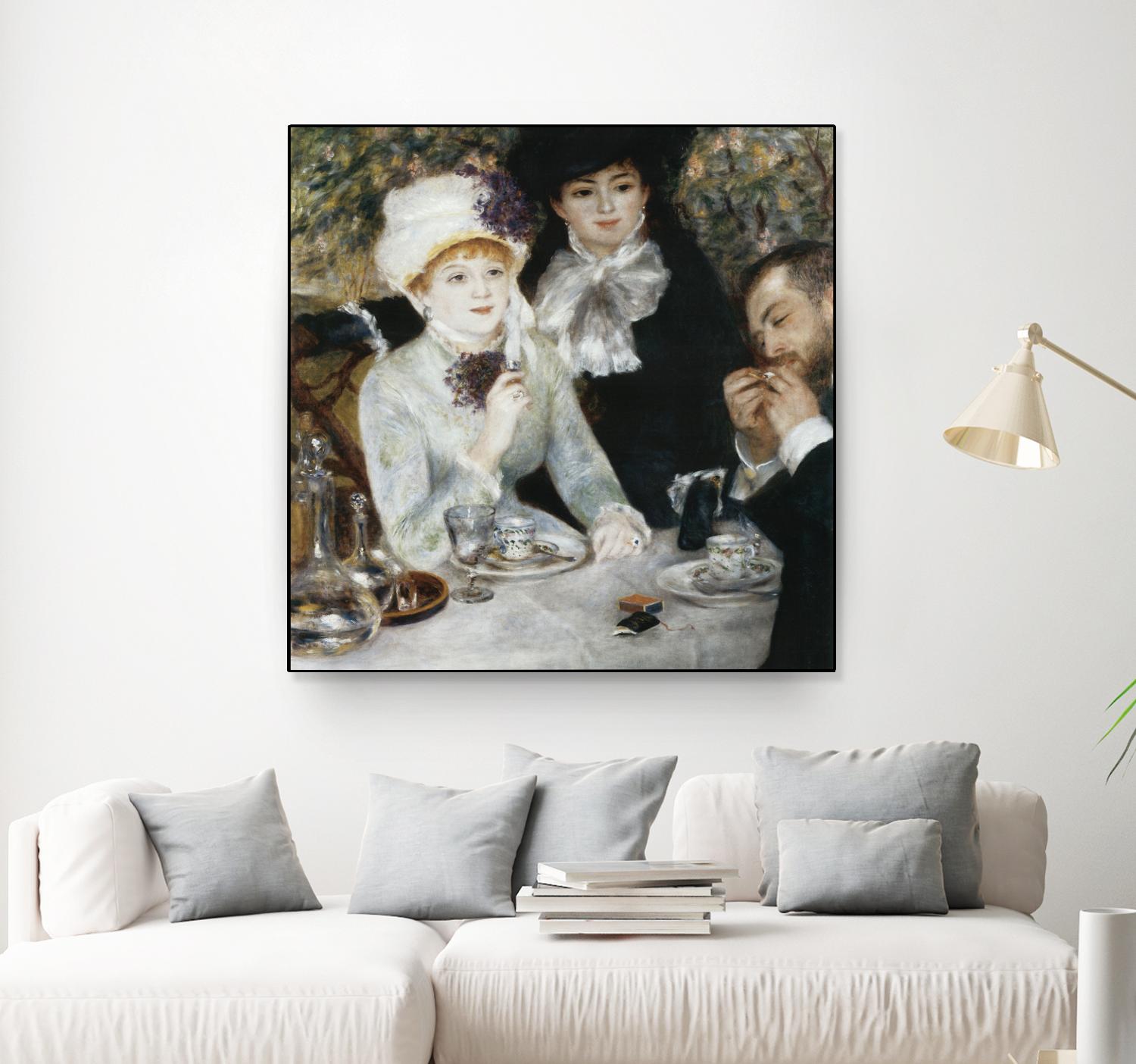 Après le déjeuner by Auguste Renoir on GIANT ART - white figurative dejeuner