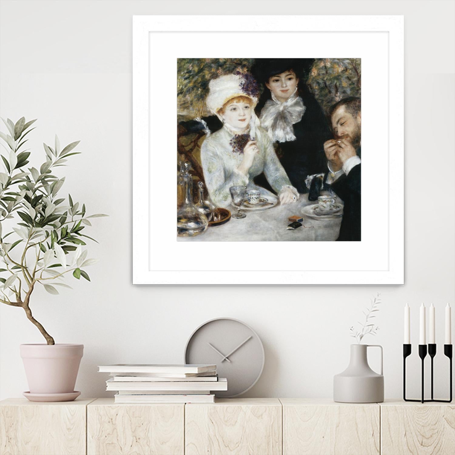 Après le déjeuner by Auguste Renoir on GIANT ART - white figurative dejeuner