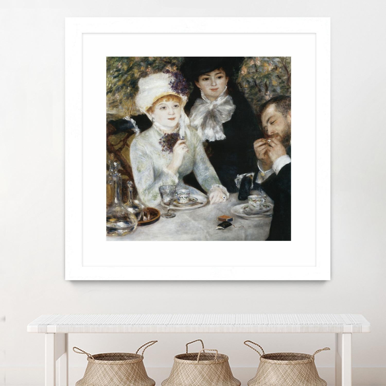 Après le déjeuner by Auguste Renoir on GIANT ART - white figurative dejeuner