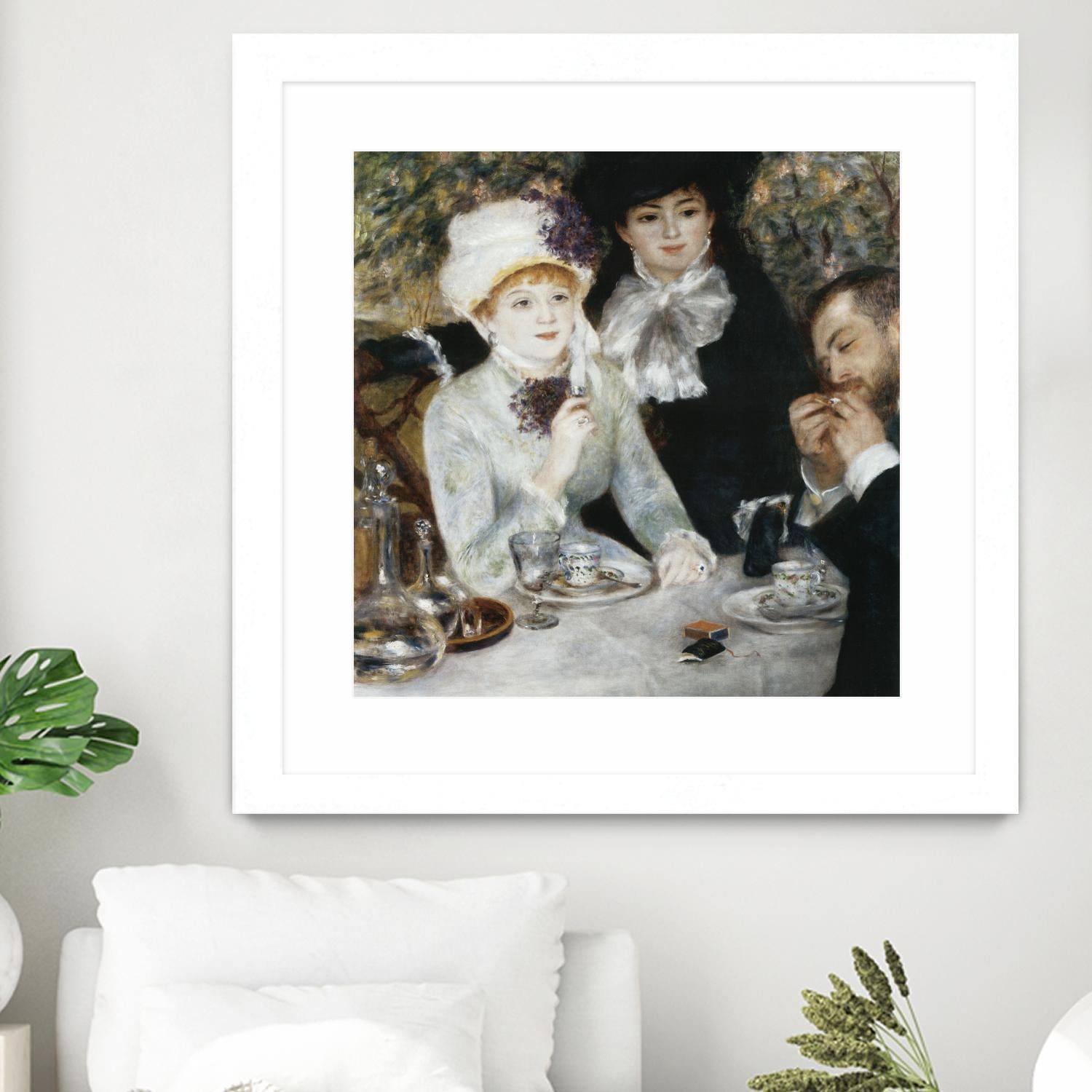 Après le déjeuner by Auguste Renoir on GIANT ART - white figurative dejeuner