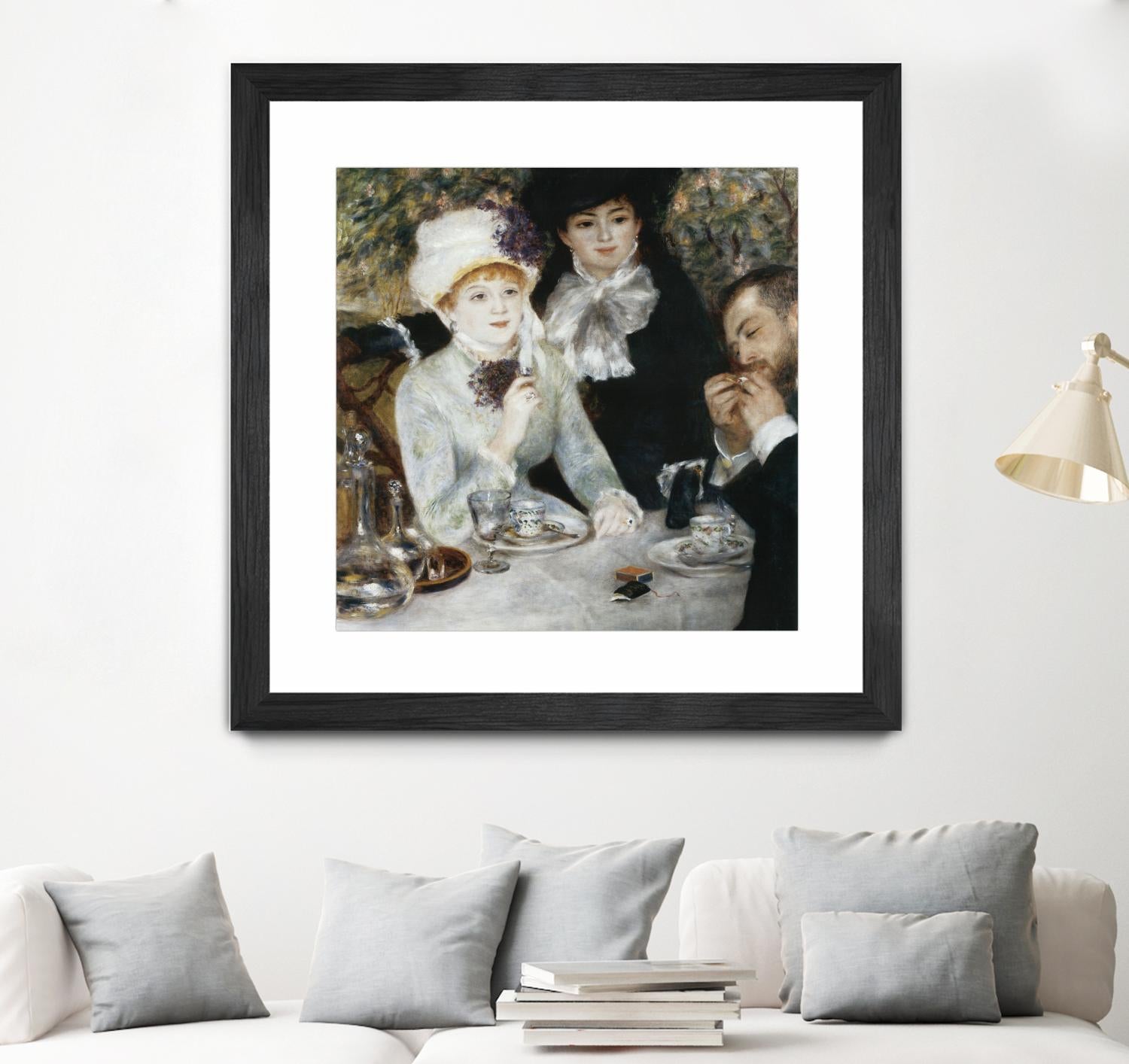 Après le déjeuner by Auguste Renoir on GIANT ART - white figurative dejeuner