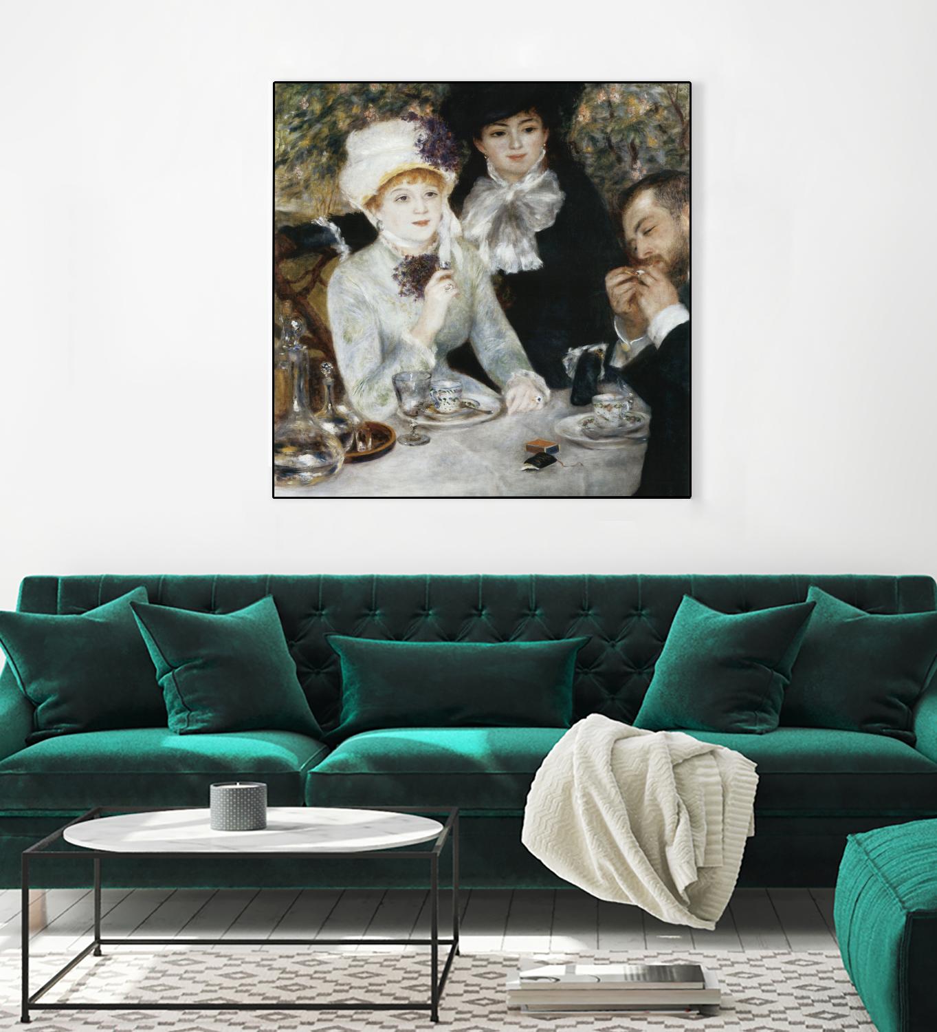 Après le déjeuner by Auguste Renoir on GIANT ART - white figurative dejeuner