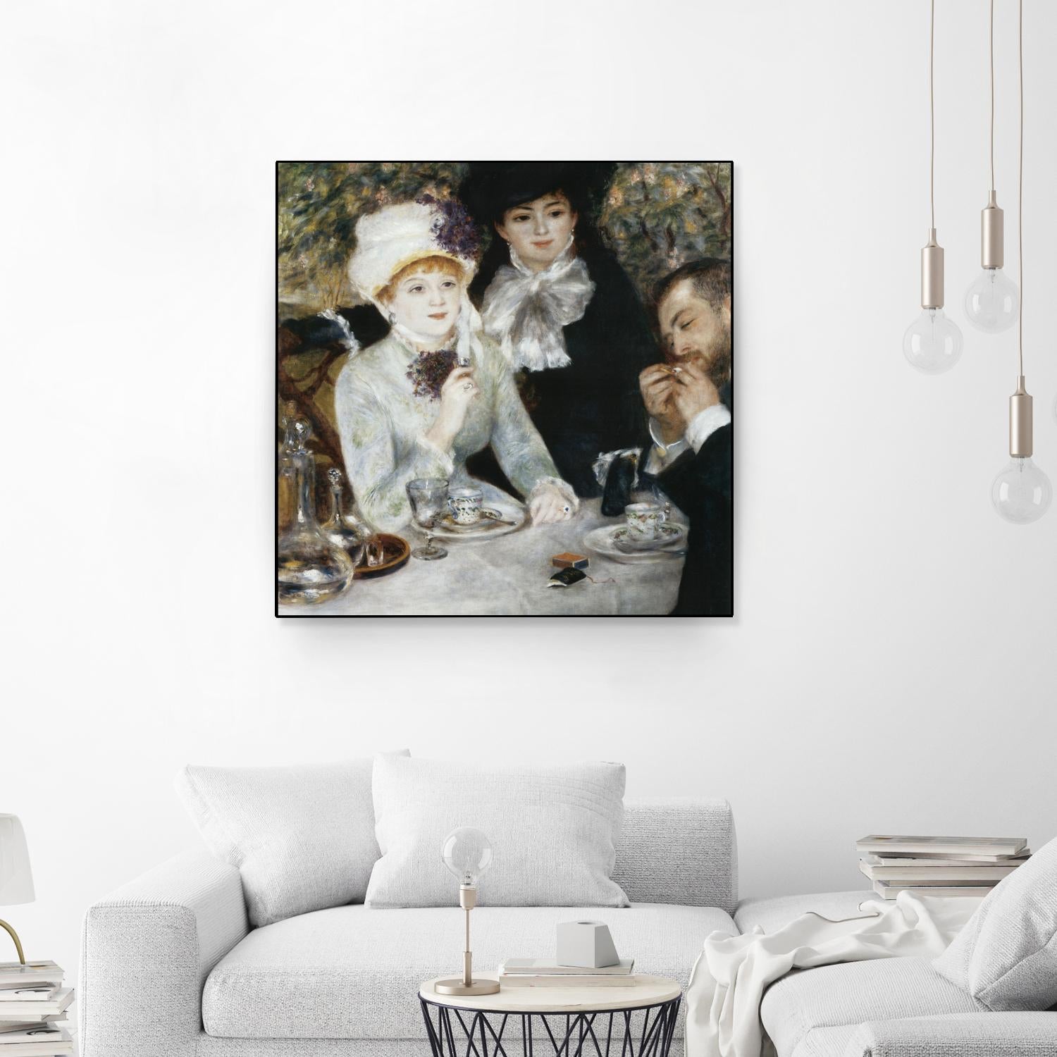 Après le déjeuner by Auguste Renoir on GIANT ART - white figurative dejeuner