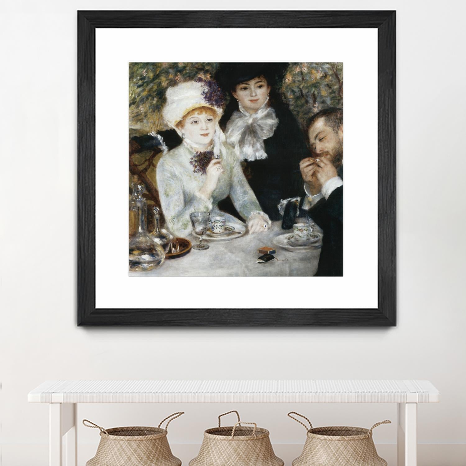 Après le déjeuner by Auguste Renoir on GIANT ART - white figurative dejeuner