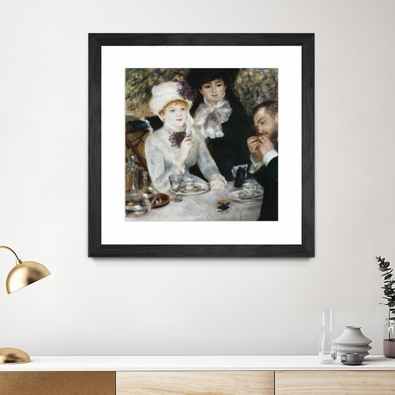 Après le déjeuner by Auguste Renoir on GIANT ART - white figurative dejeuner