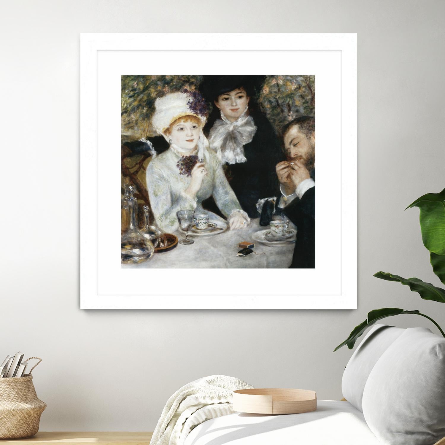Après le déjeuner by Auguste Renoir on GIANT ART - white figurative dejeuner